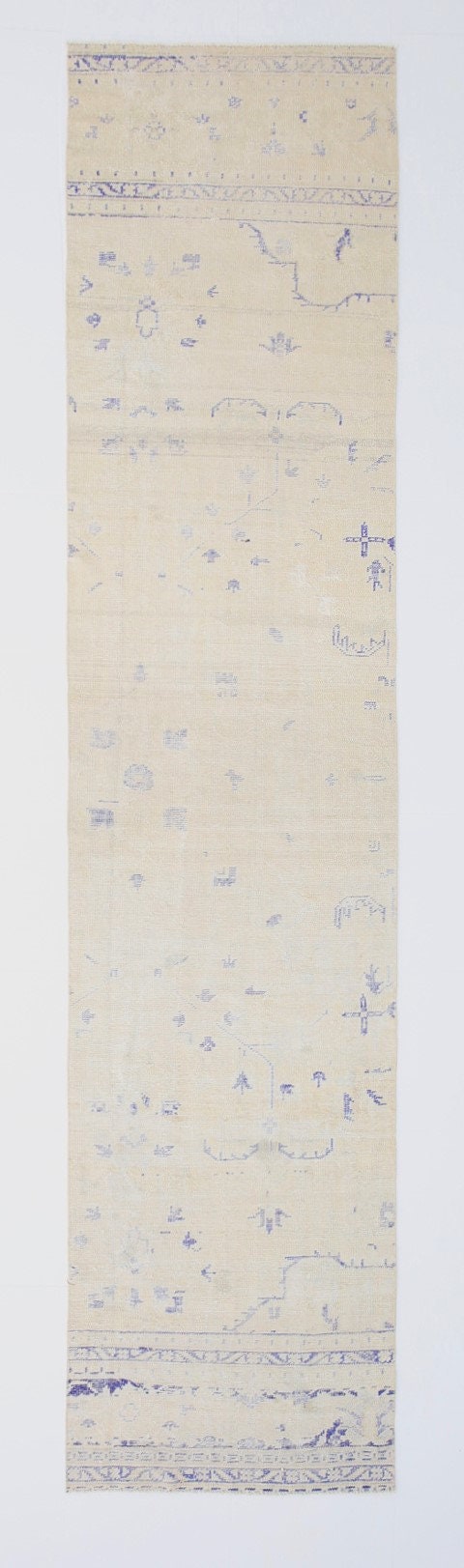 Vintage Runner Rug 2'7" x 12'1" ft