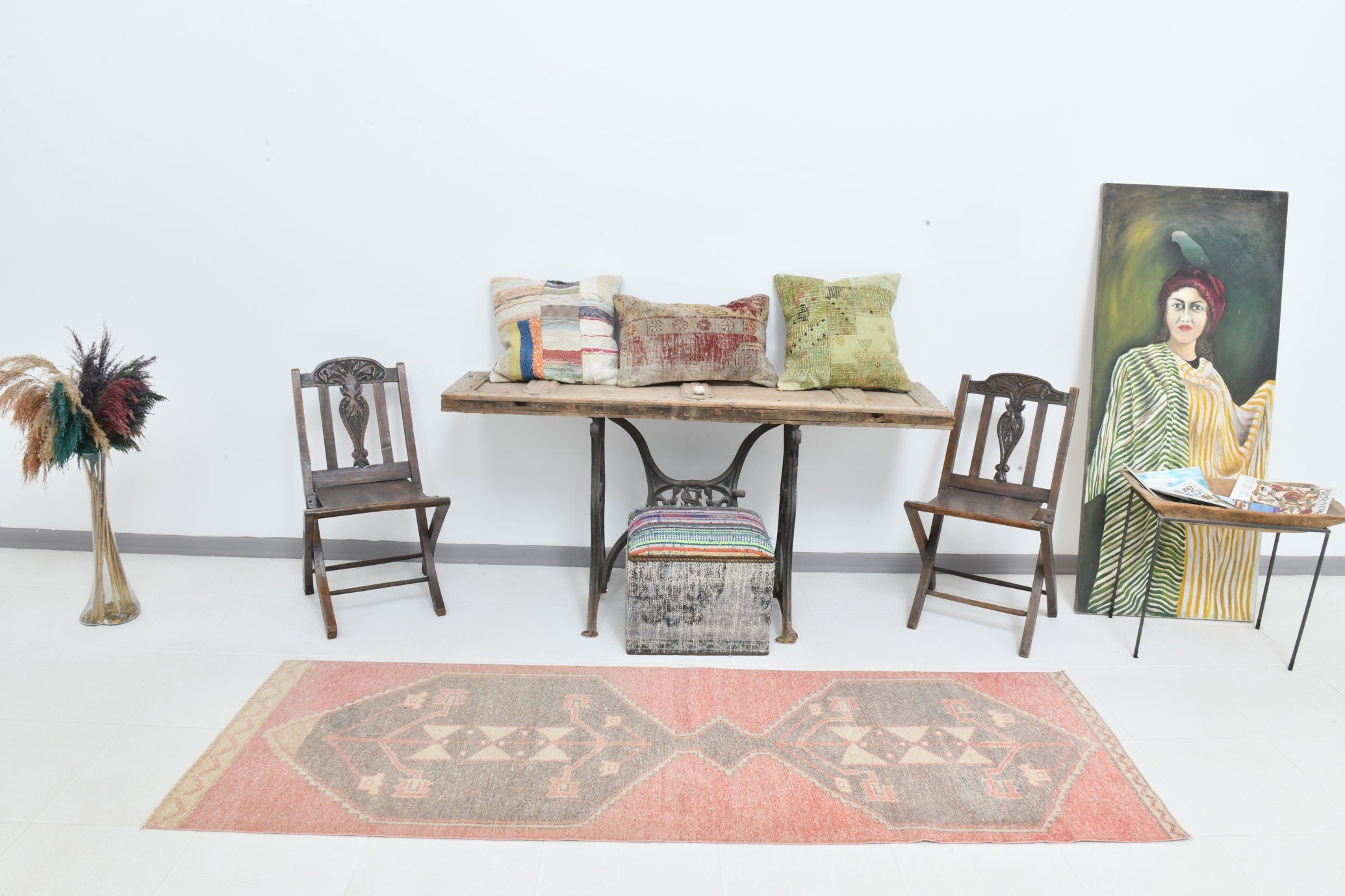 Vintage Runner Rug 2’7’’ x 8’1’’ ft