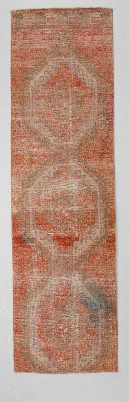 Vintage Runner Rug 2'7" x 8'11" ft