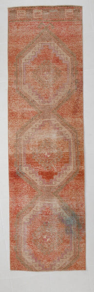 Vintage Runner Rug 2'7" x 8'11" ft