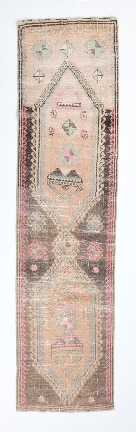 Vintage Runner Rug 2'8" x 10'7" ft