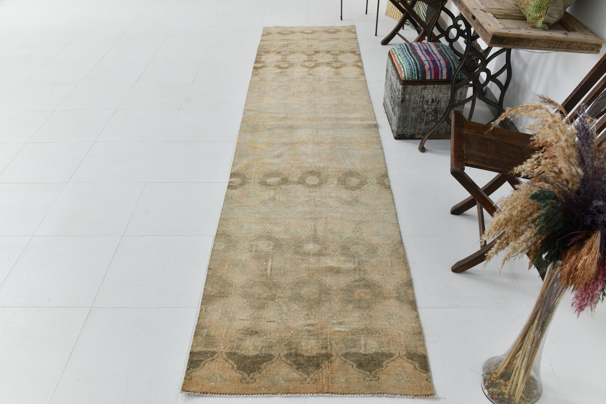 Vintage Runner Rug 2'8" x 11'8" ft