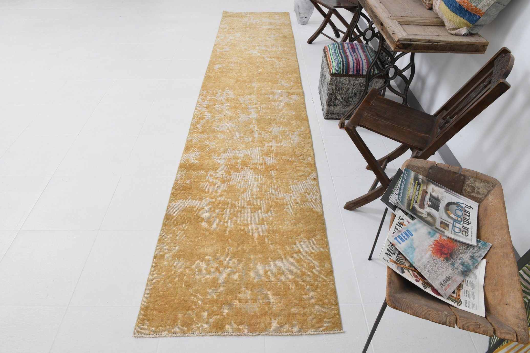 Vintage Runner Rug 2'8" x 12'11" ft