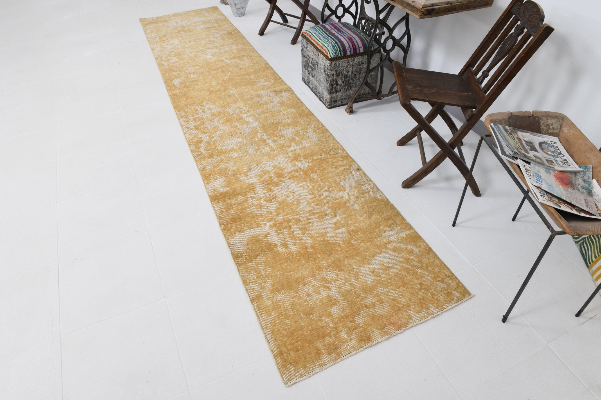 Vintage Runner Rug 2'8" x 12'11" ft