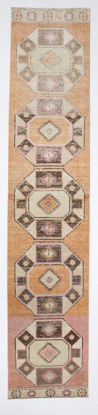 Vintage Runner Rug 2’8’’ x 13’1’’ ft
