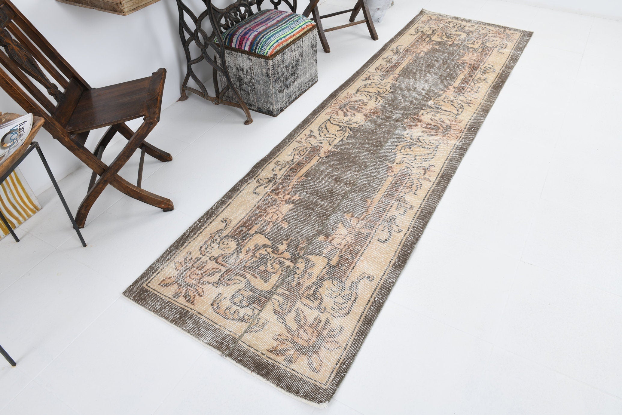 Vintage Runner Rug 2'9" x 10'0" ft
