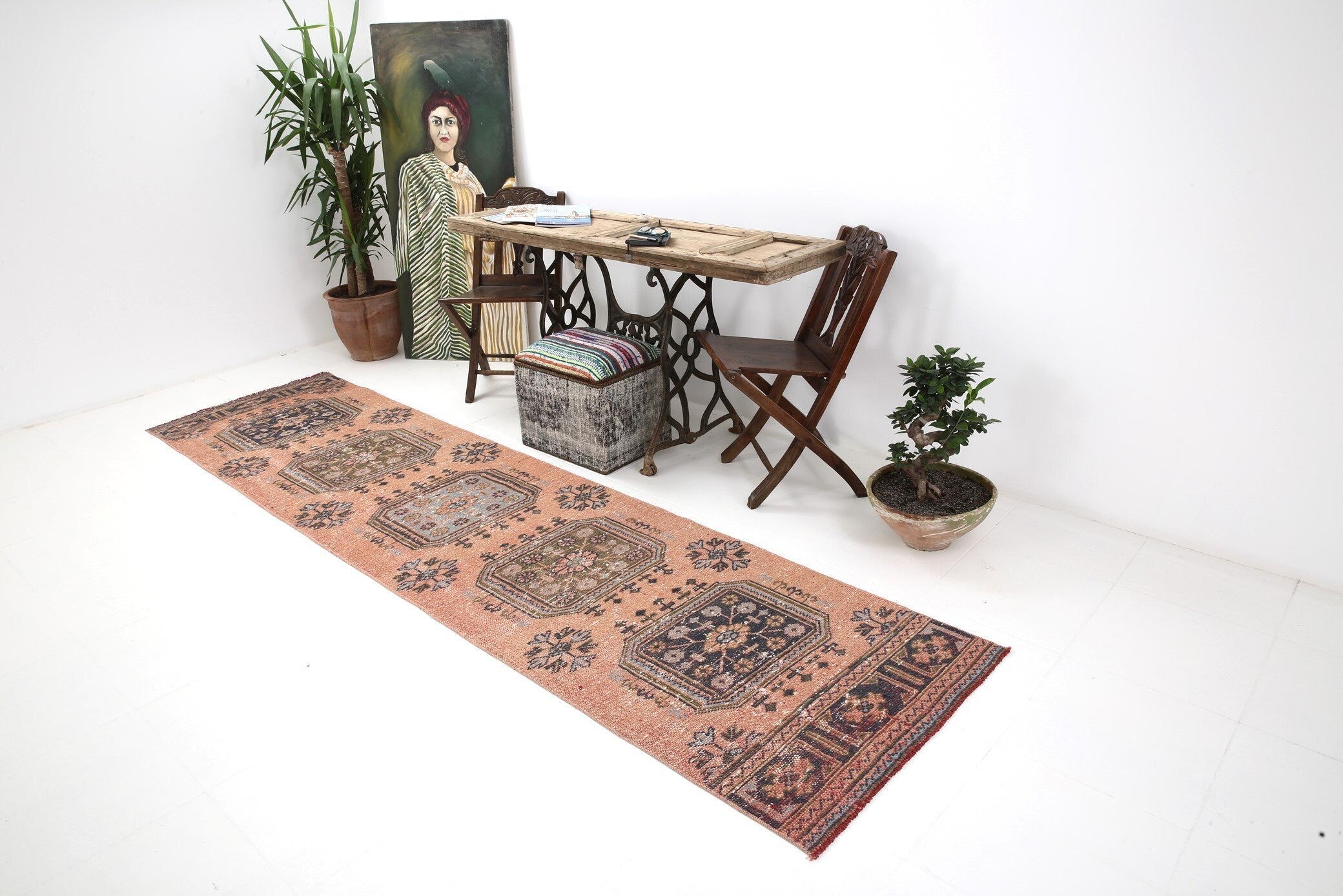 Vintage Runner Rug 2'9" x 11'0" ft