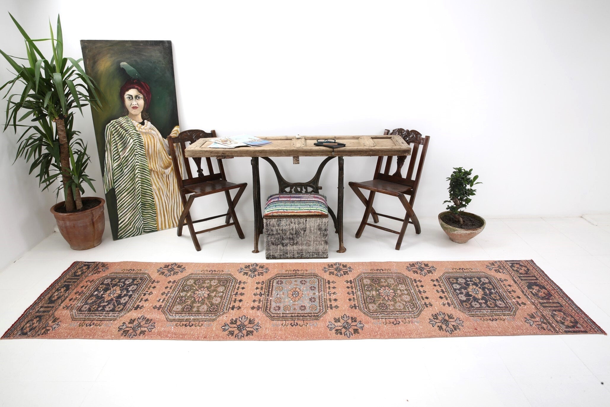 Vintage Runner Rug 2'9" x 11'0" ft