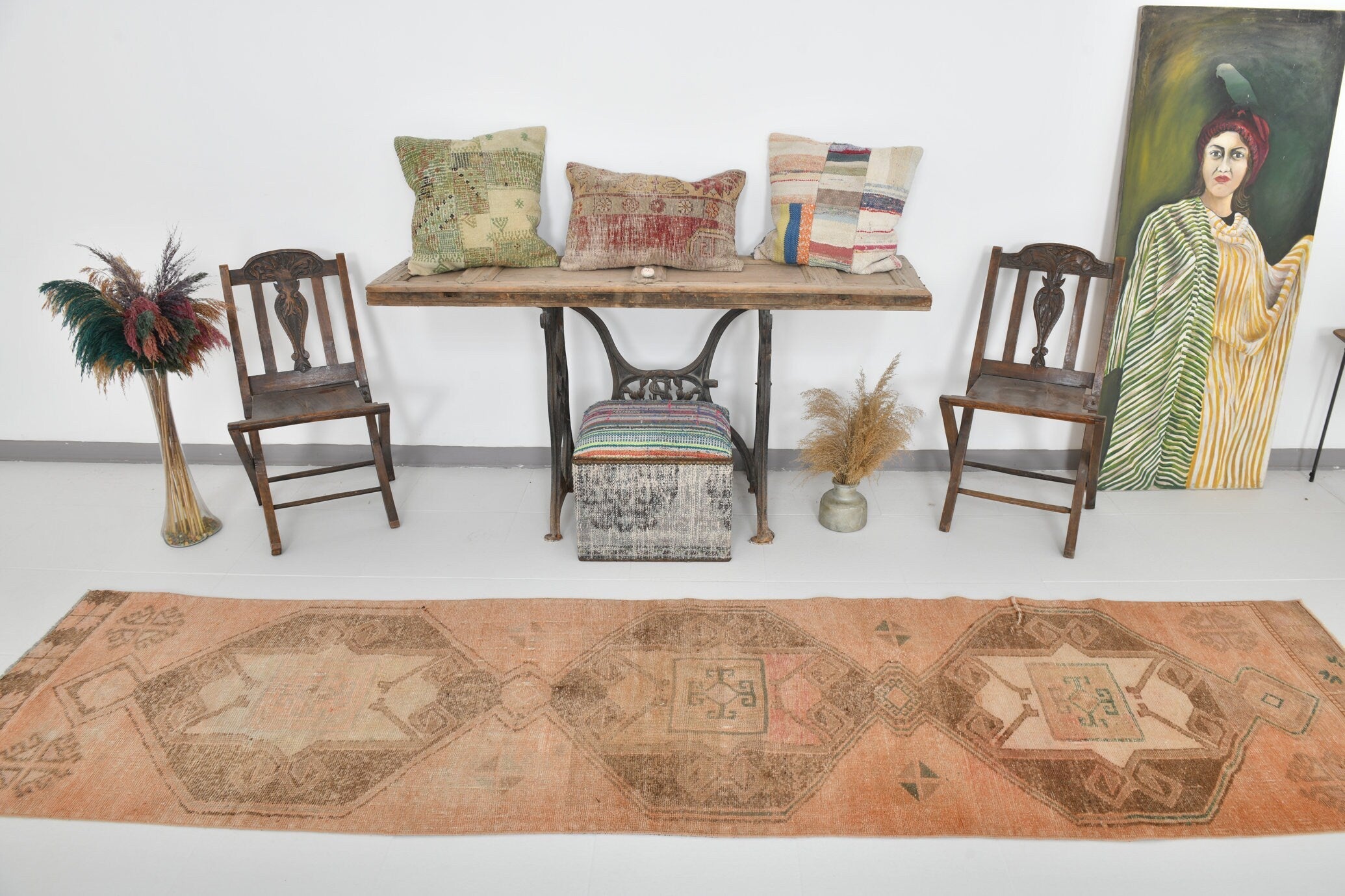 Vintage Runner Rug 2'9" x 11'5" ft