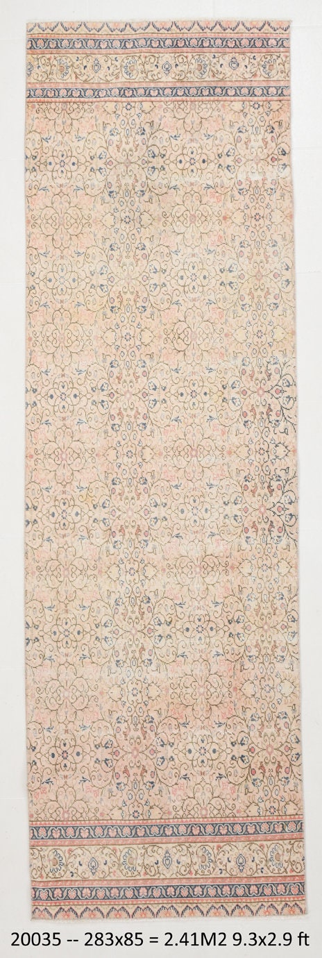 Vintage Runner Rug 2’9’’ x 9’3’’ ft