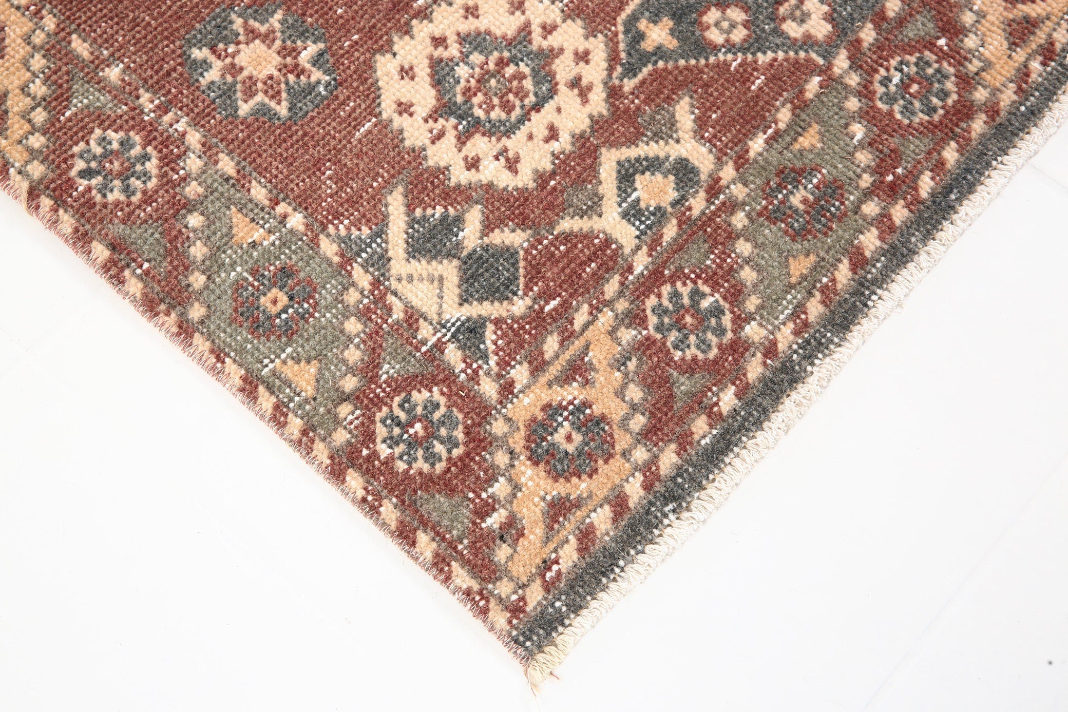 Vintage Runner Rug 3'1" x 12'8" ft