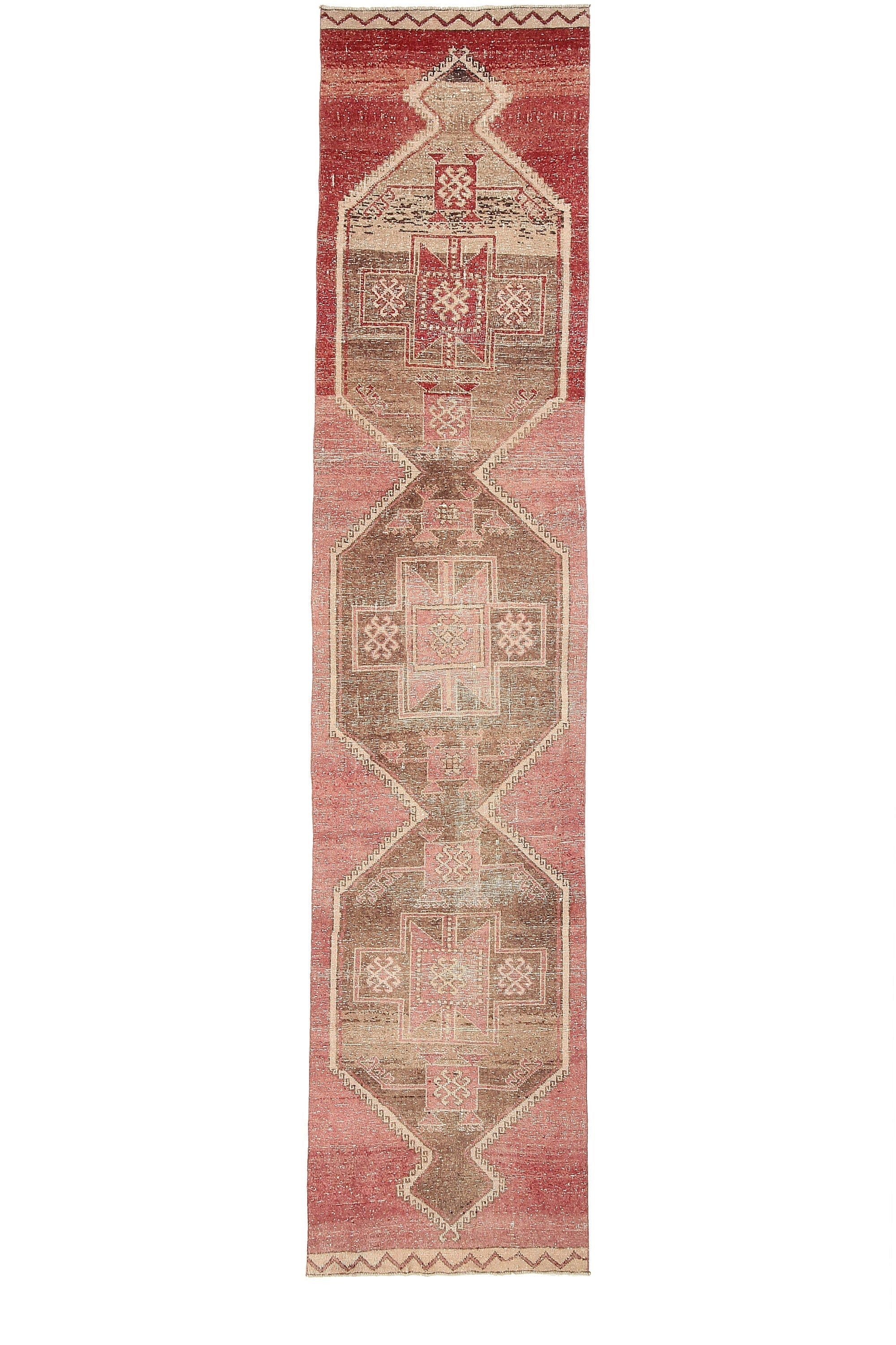 Vintage Runner Rug 3'1" x 13'9" ft