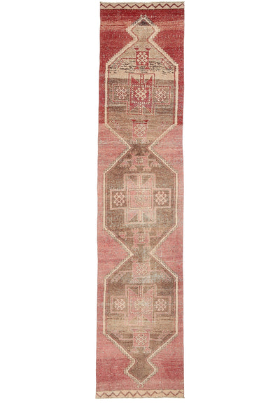 Vintage Runner Rug 3'1" x 13'9" ft