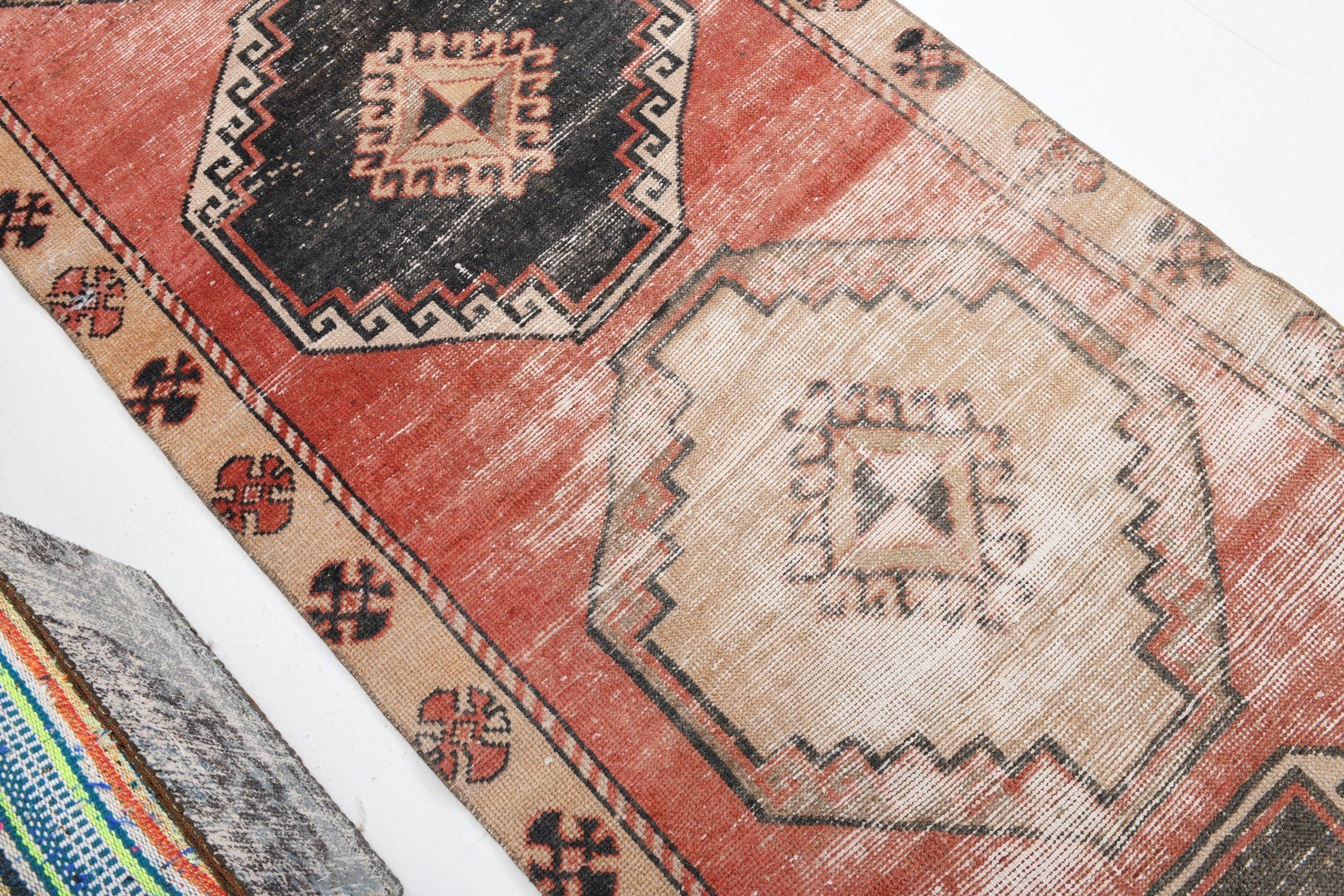 Vintage Runner Rug 3'2" x 13'1" ft