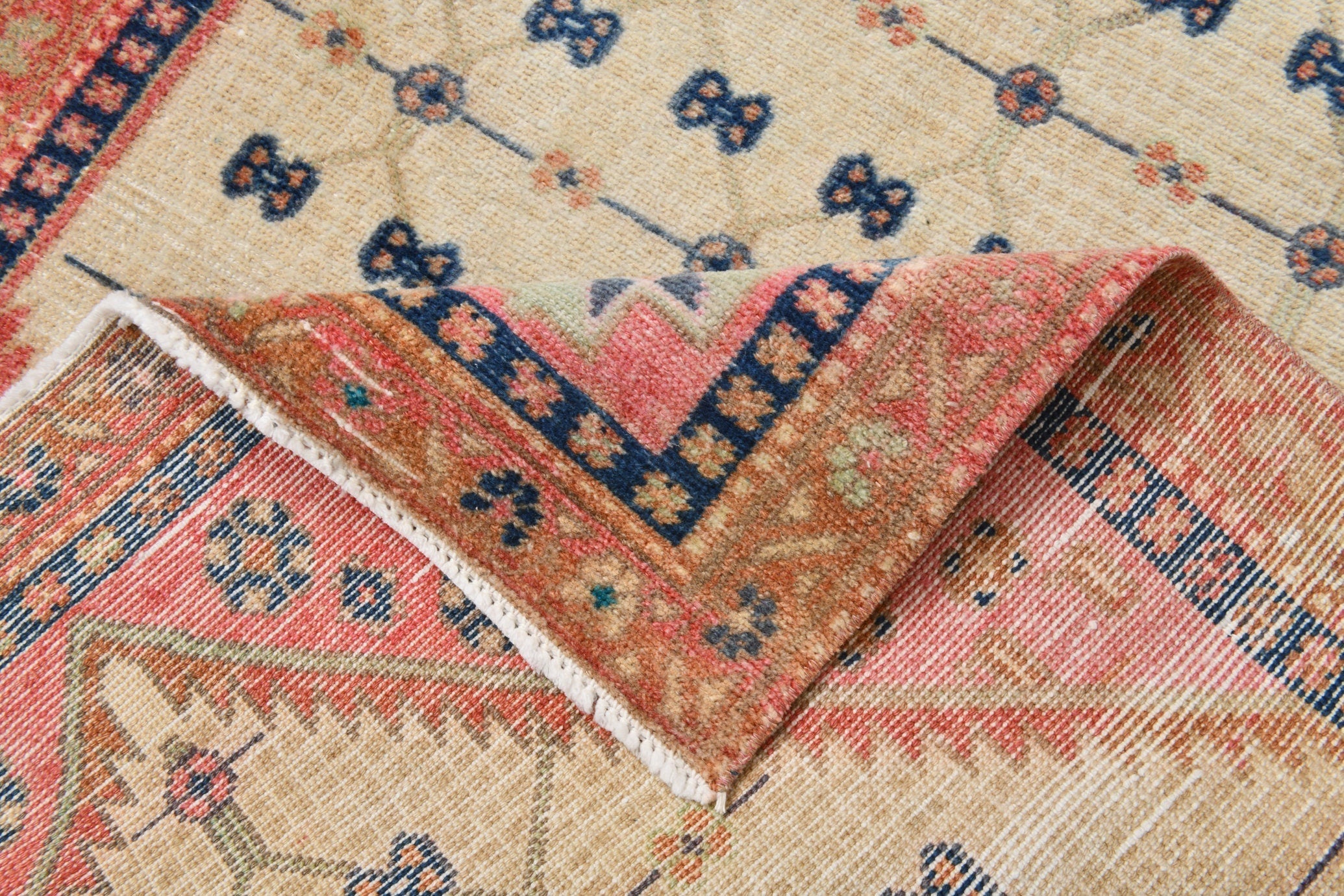 Vintage Runner Rug 3'2" x 8'11" ft