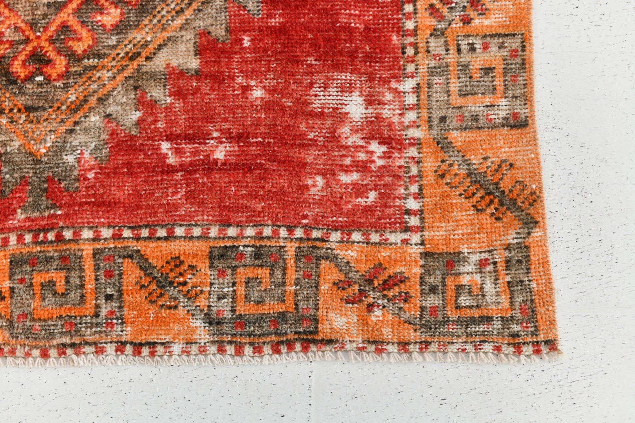 Vintage Runner Rug 3'4" x 12'2" ft