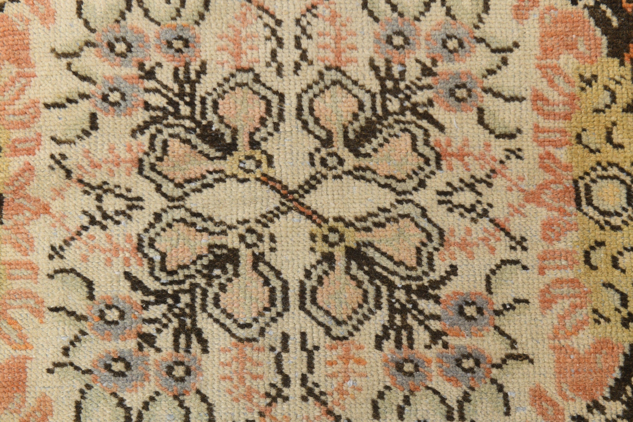 Vintage Runner Rug 3'4" x 12'8" ft