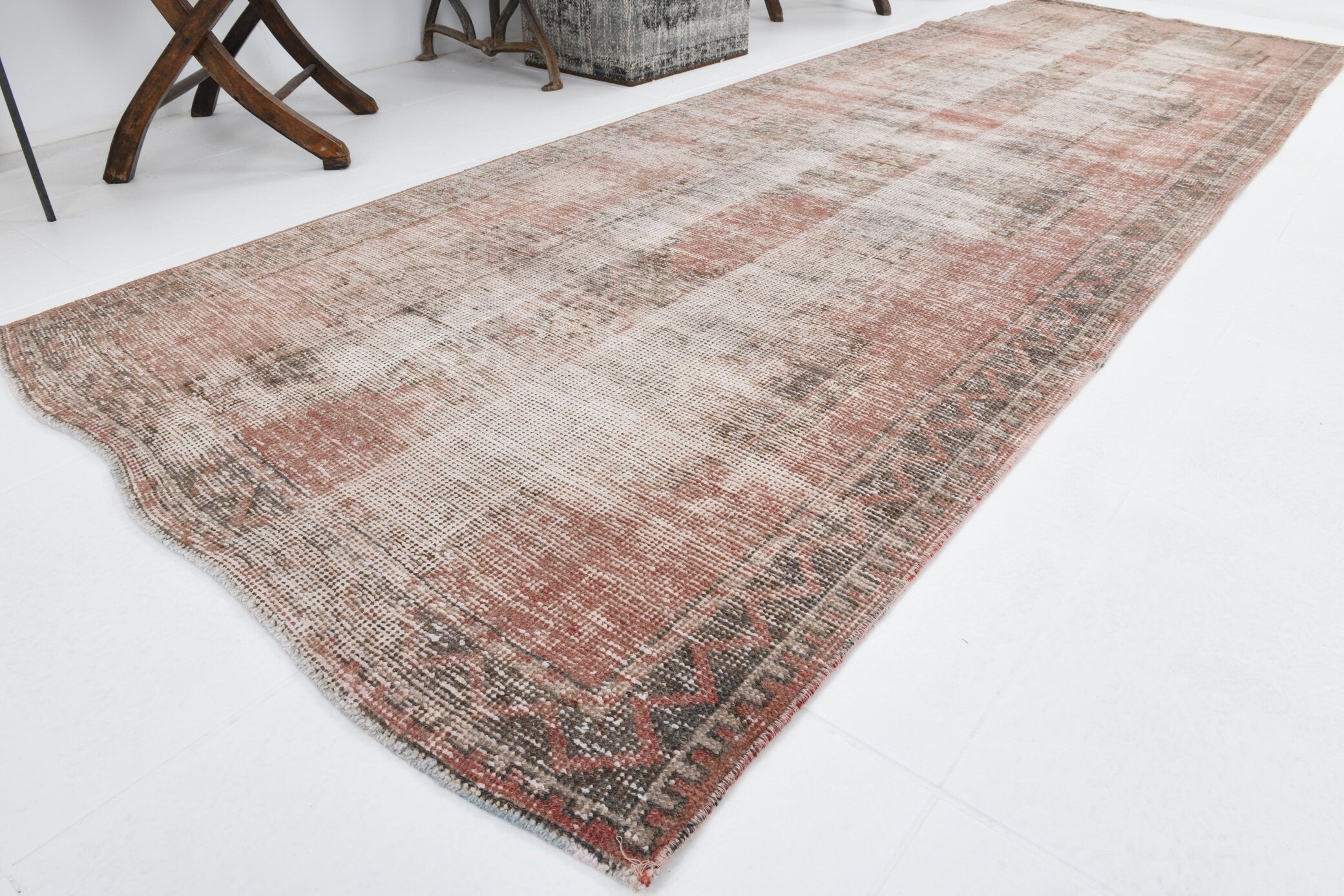 Vintage Runner Rug 3'6" x 10'10" ft
