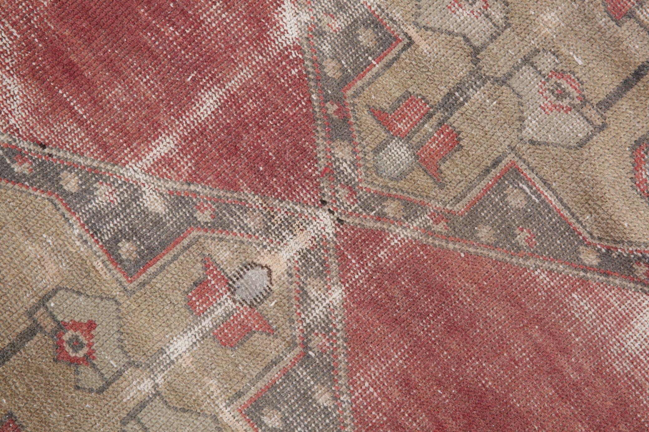 3' x 8' Vintage rug, Cotton Vintage rug, Entryway-Hallway Vintage rug, Kitchen-Dining Vintage rug, Living Room Vintage rug, Nursery Vintage rug, Office Vintage rug, Oriental Vintage rug, Red Vintage rug, Rustic-Primitive Vintage rug, Vintage, Wool Vintage rug, Vintage rug