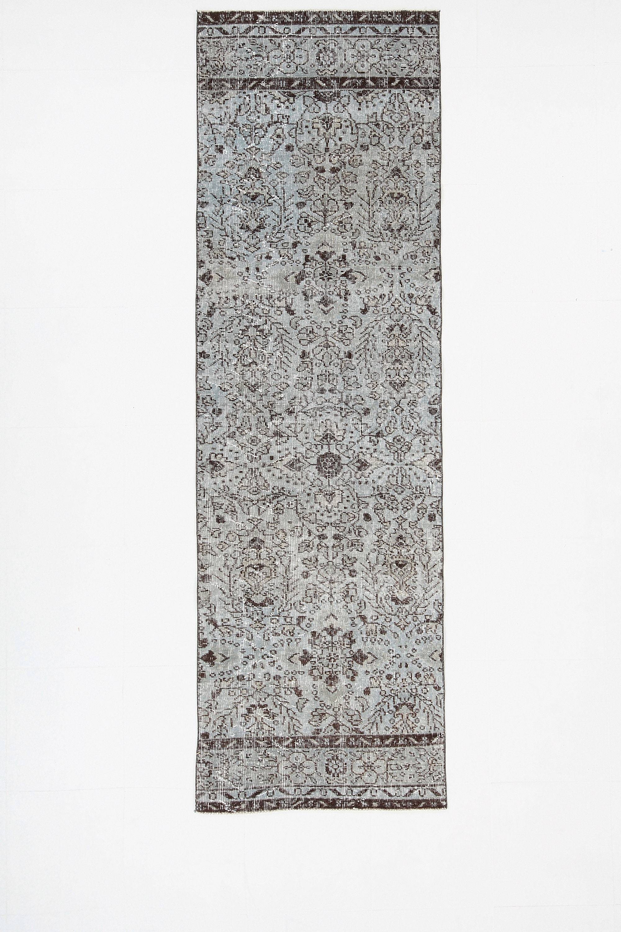 2' x 8' Vintage rug, Blue Vintage rug, Cotton Vintage rug, Country-Farmhouse Vintage rug, Dorm Vintage rug, Entryway-Hallway Vintage rug, Kitchen-Dining Vintage rug, Living Room Vintage rug, Nursery Vintage rug, Plants-Trees Vintage rug, Vintage Runner, Wool Vintage rug, Vintage rug