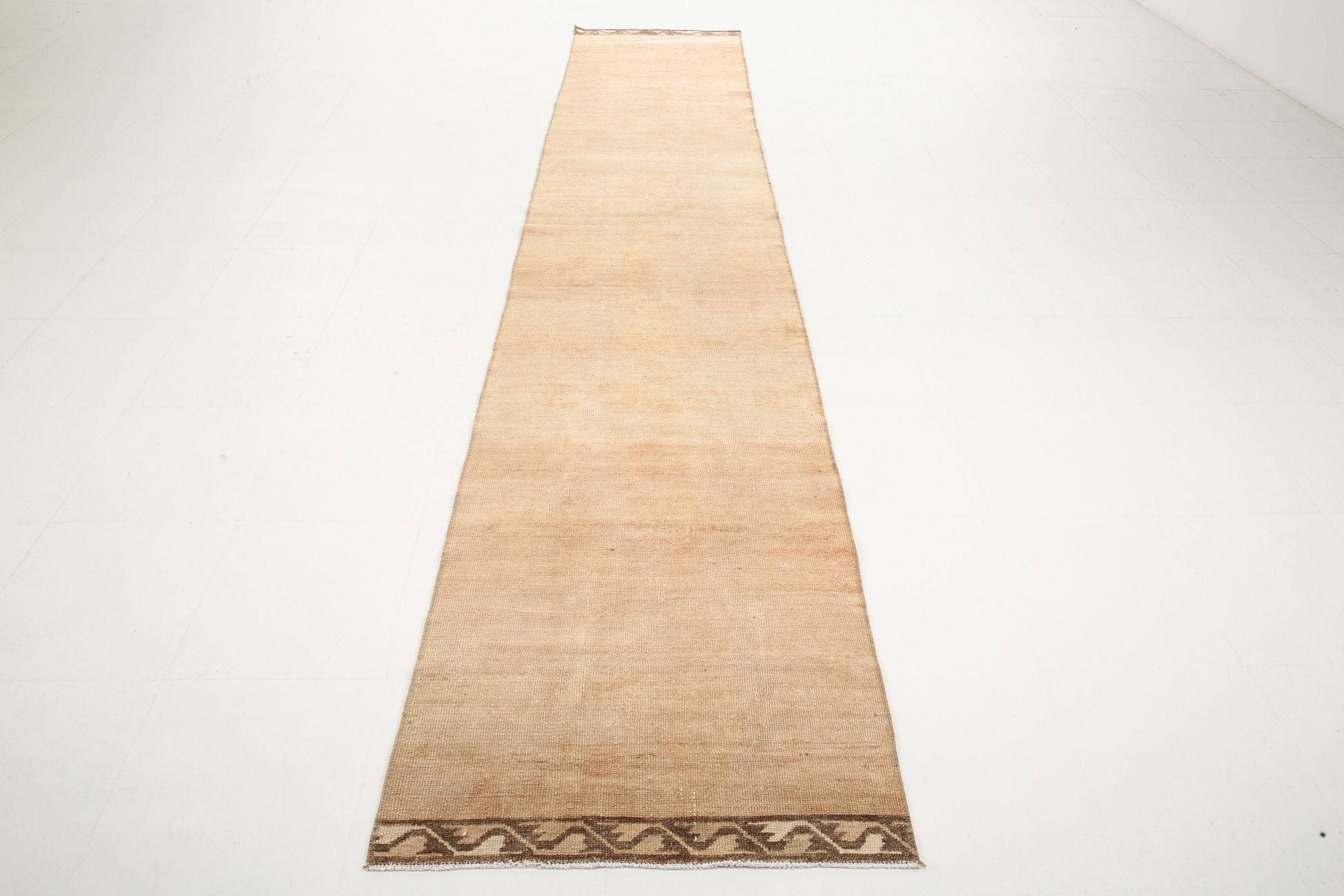 2' x 14' Vintage rug, Camouflage Vintage rug, Cotton Vintage rug, Country-Farmhouse Vintage rug, Entryway-Hallway Vintage rug, Kids Vintage rug, Living Room Vintage rug, Office Vintage rug, Tan-Ivory Vintage rug, Vintage Runner, Wool Vintage rug, Vintage rug
