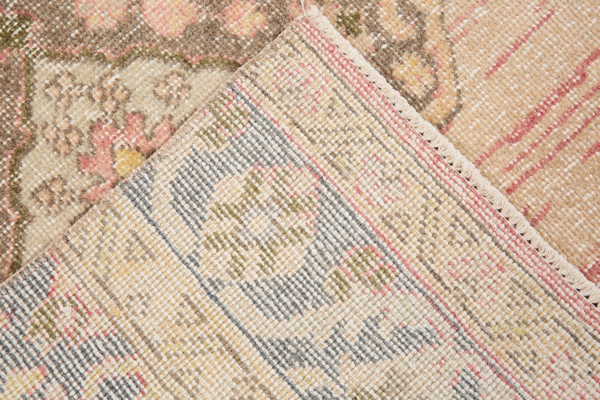 2' x 12' Vintage rug, Cotton Vintage rug, Entryway-Hallway Vintage rug, Kids Vintage rug, Kitchen-Dining Vintage rug, Living Room Vintage rug, Office Vintage rug, Pink Vintage rug, Rustic-Primitive Vintage rug, Southwestern Vintage rug, Vintage Runner, Wool Vintage rug, Vintage rug