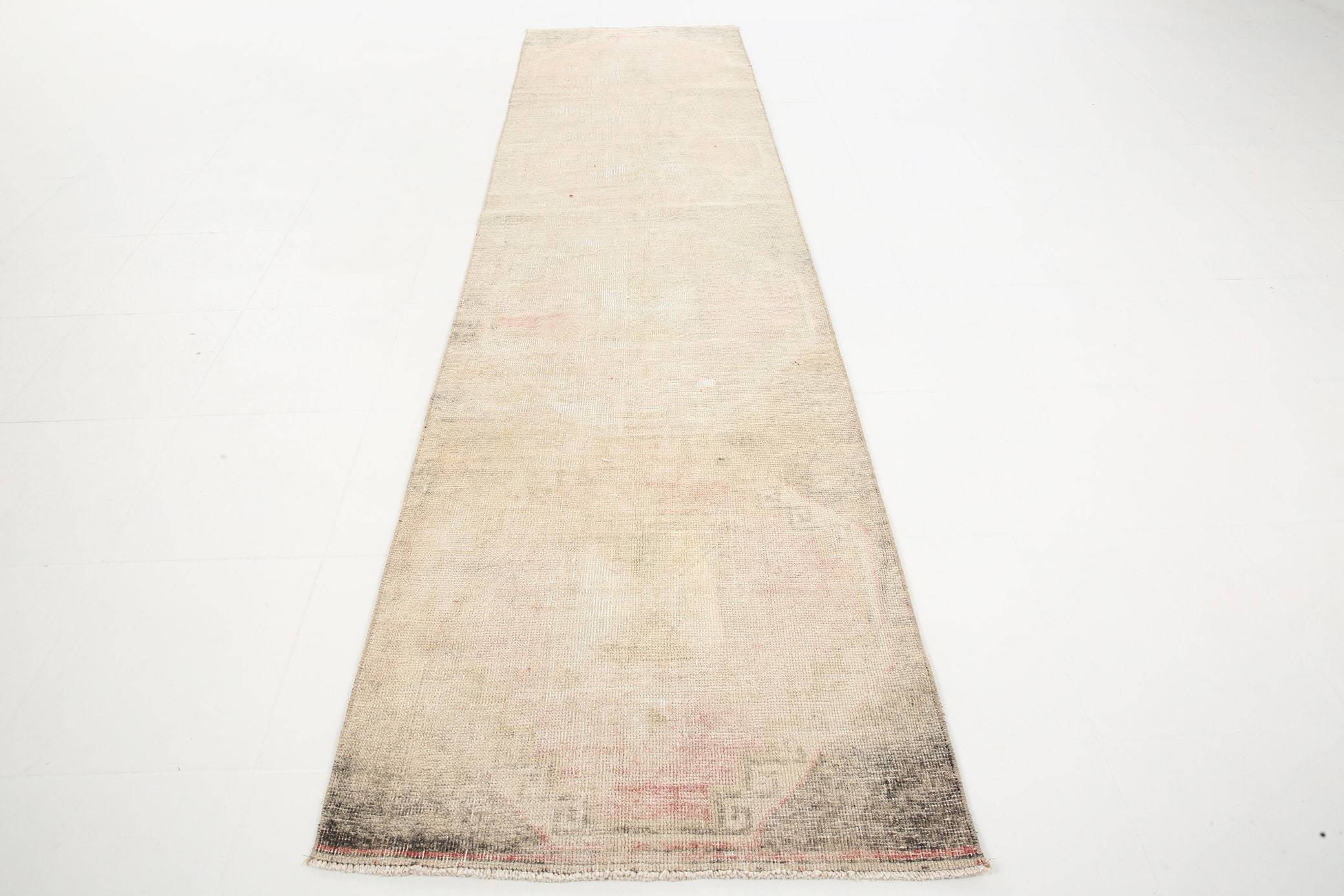 2' x 11' Vintage rug, Abstract Vintage rug, Bohemian-Eclectic Vintage rug, Cotton Vintage rug, Dorm Vintage rug, Kitchen-Dining Vintage rug, Living Room Vintage rug, Multi Color Vintage rug, Nursery Vintage rug, Office Vintage rug, Vintage Runner, Wool Vintage rug, Vintage rug