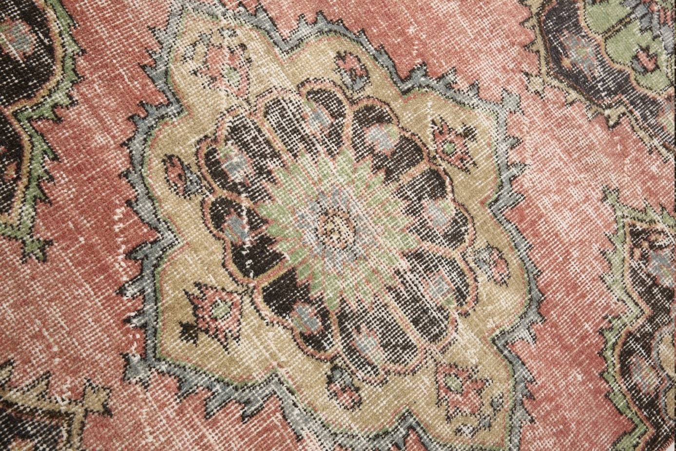 2' x 11' Pink Turkish Vintage Runner Rug  |  RugReform
