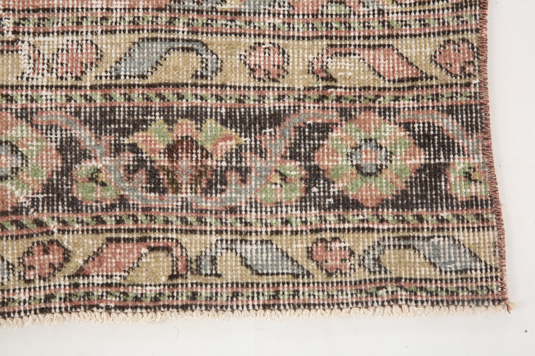 2' x 11' Pink Turkish Vintage Runner Rug  |  RugReform