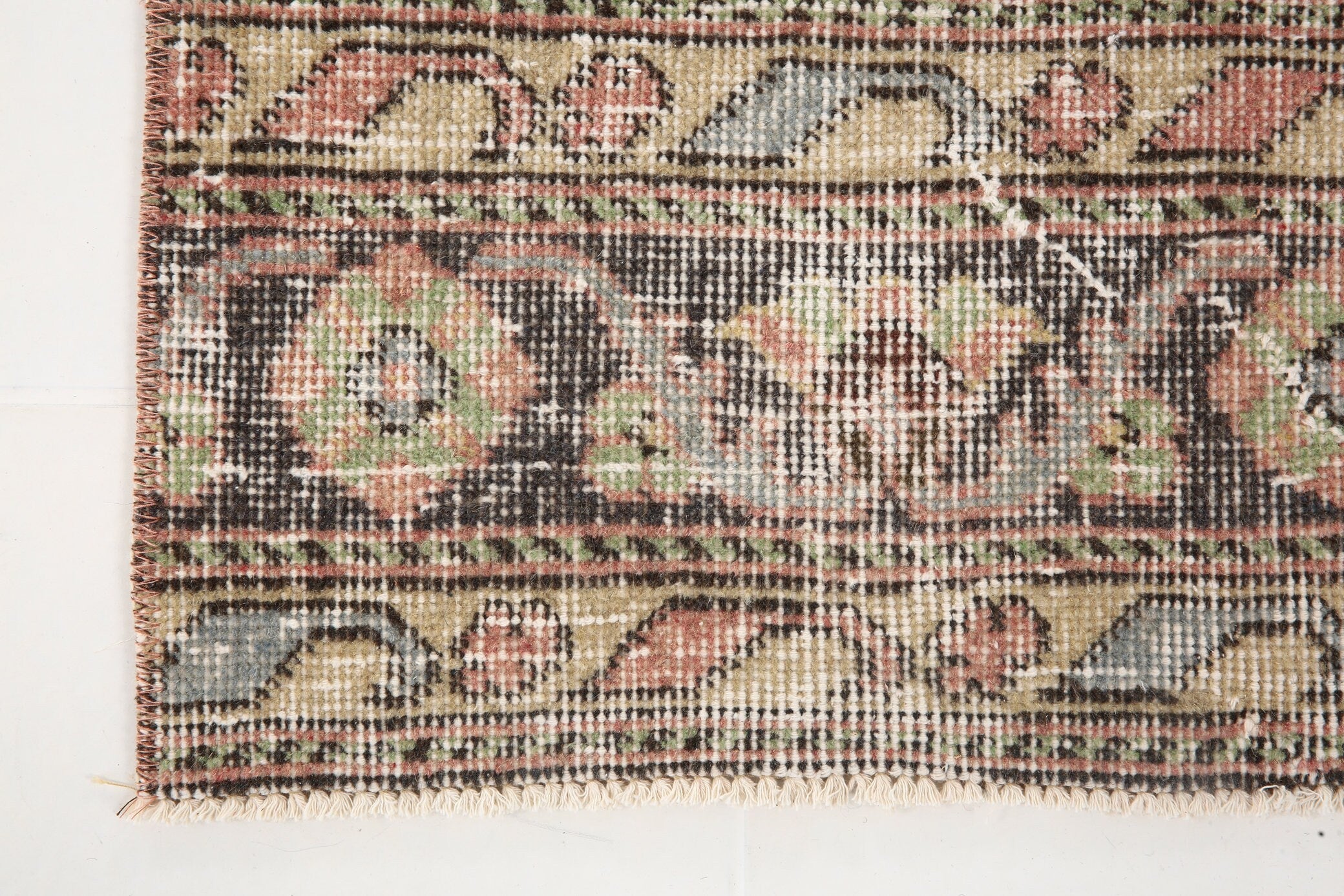 2' x 11' Pink Turkish Vintage Runner Rug  |  RugReform