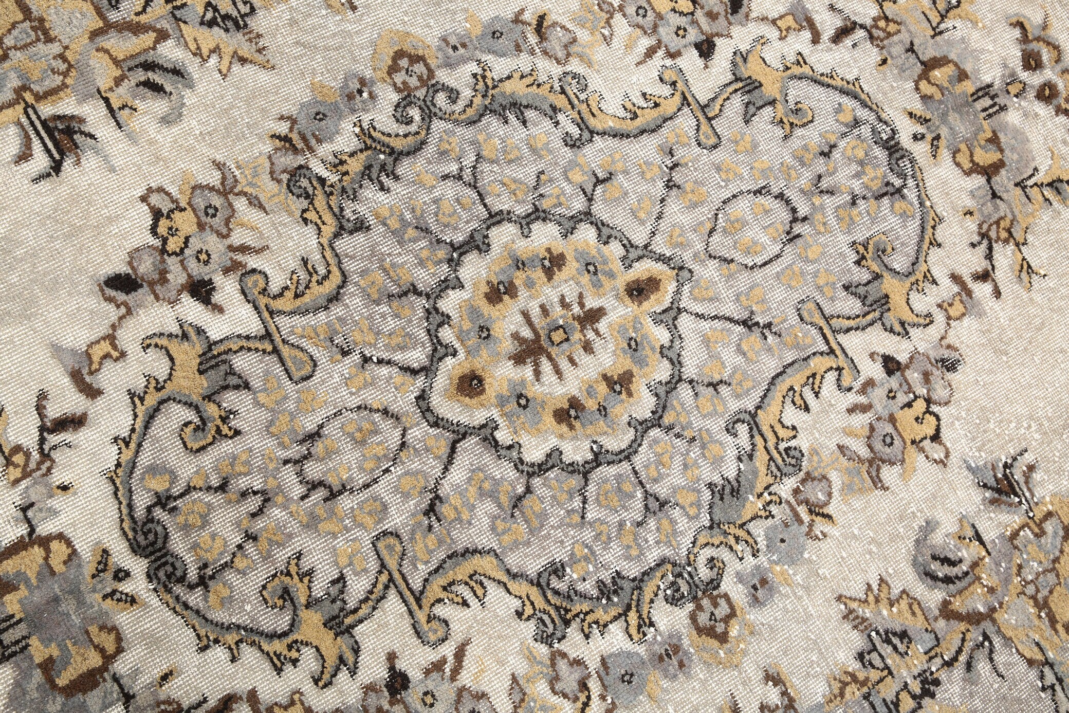 6' x 10' Brown Turkish Vintage Rug  |  RugReform