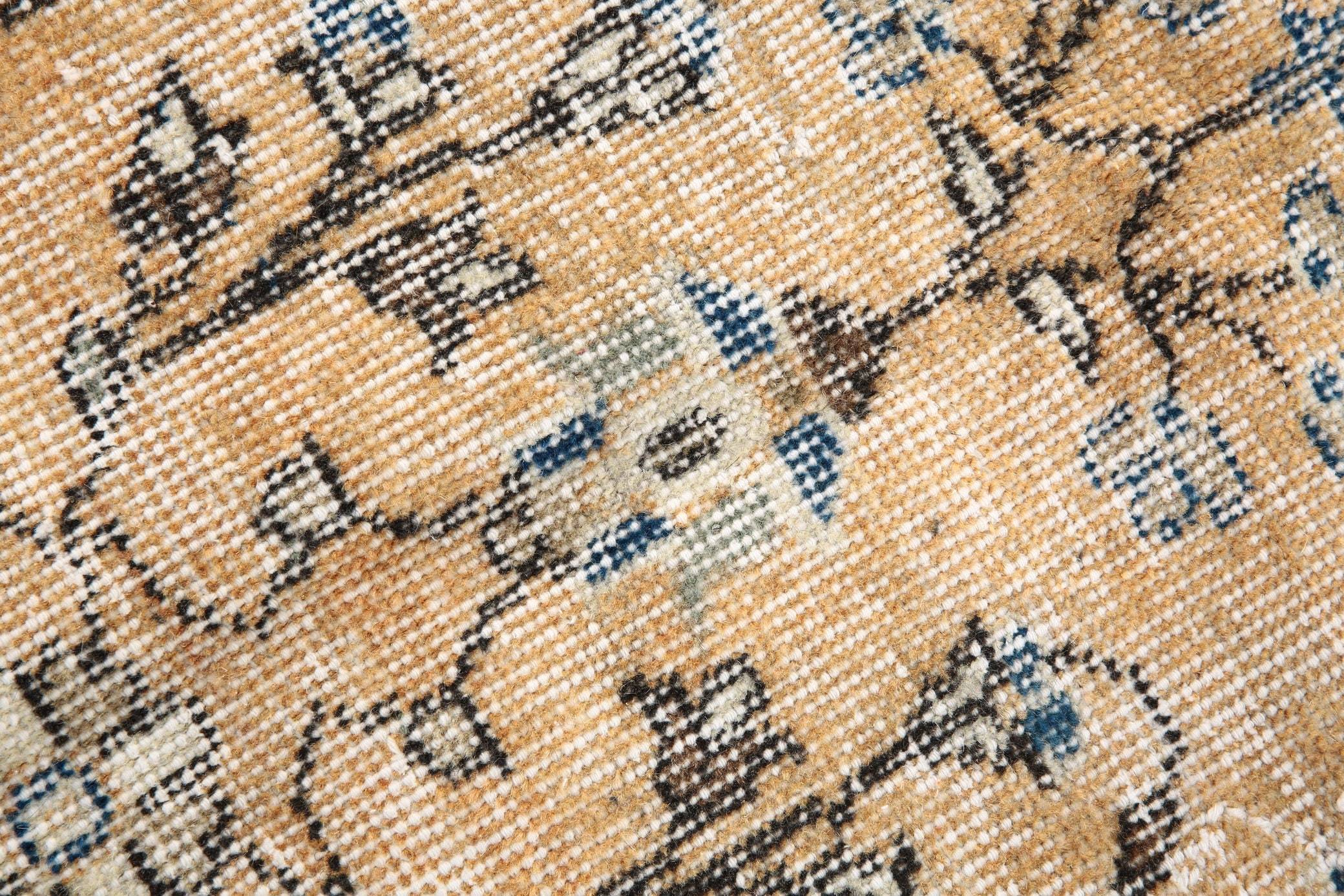 7' x 11' Blue Turkish Vintage Rug  |  RugReform
