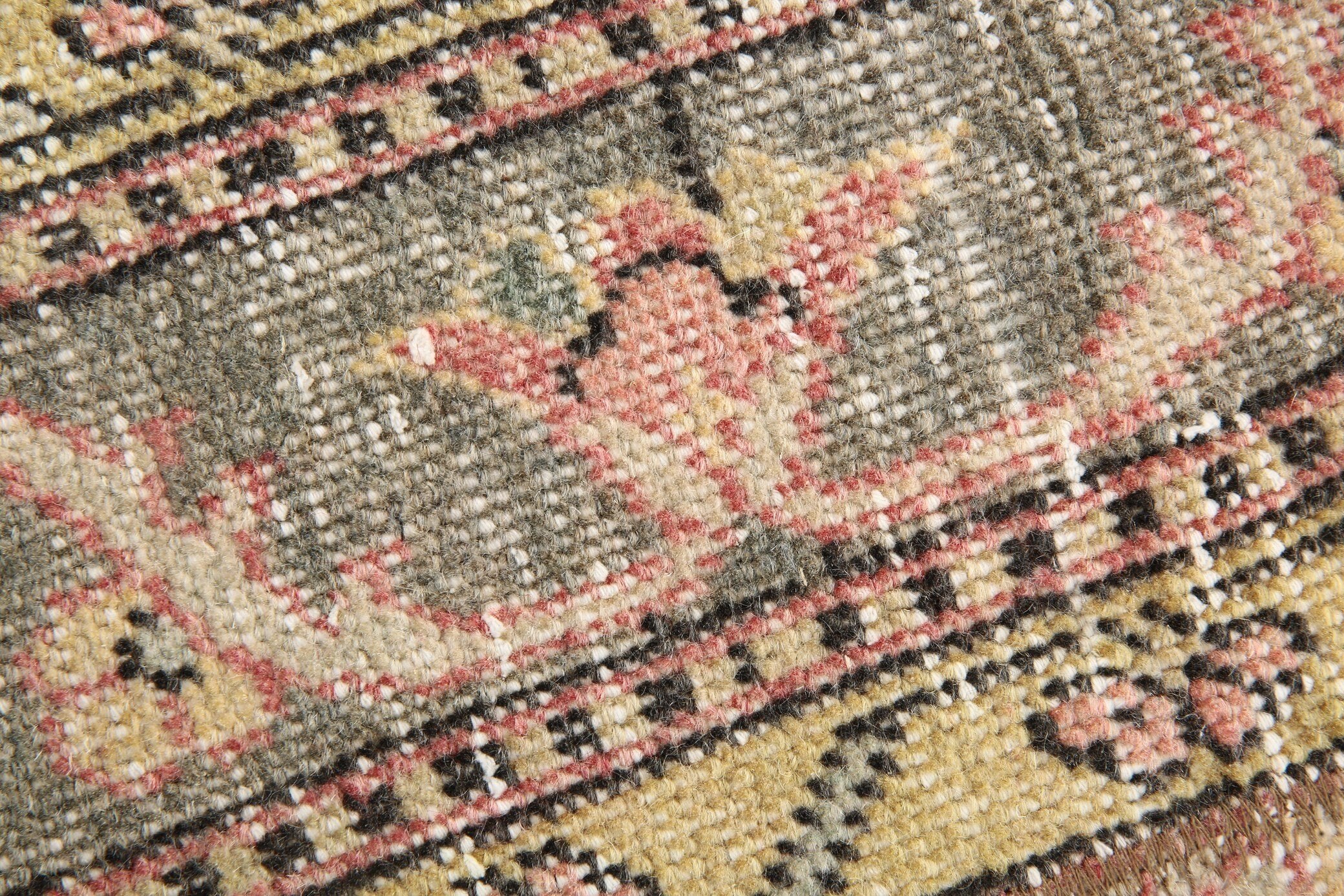 2' x 8' Yellow-Gold Turkish Vintage Runner Rug  |  RugReform