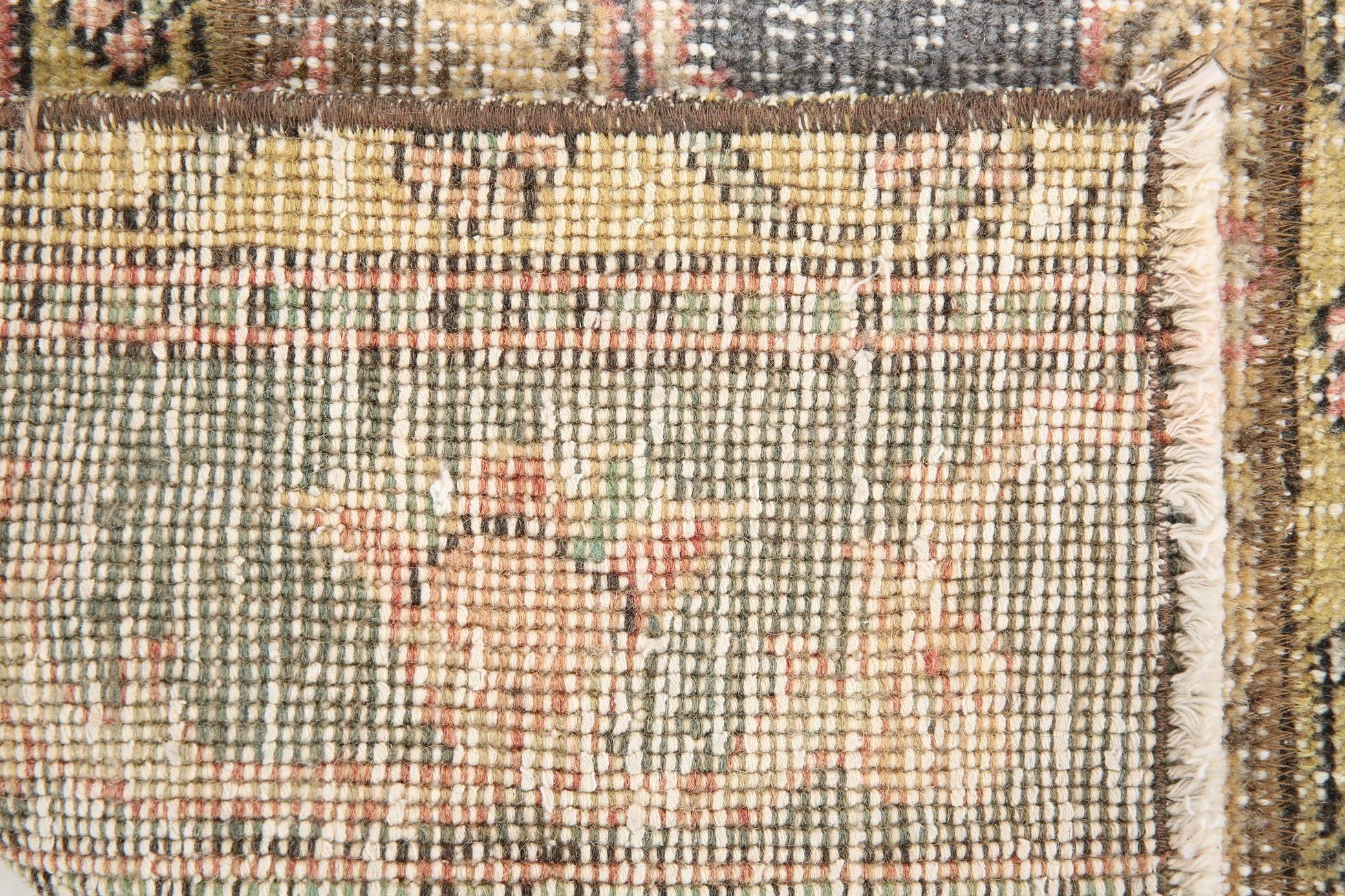 2' x 8' Yellow-Gold Turkish Vintage Runner Rug  |  RugReform