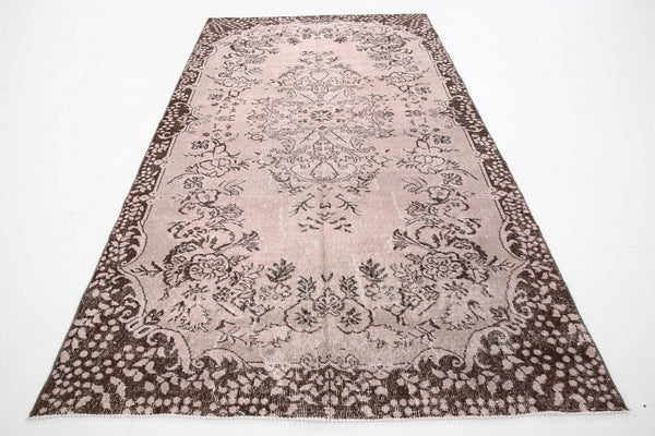 6' x 8' Vintage rug, Cotton Vintage rug, Dorm Vintage rug, Kids Vintage rug, Kitchen-Dining Vintage rug, Living Room Vintage rug, Office Vintage rug, Pink Vintage rug, Plants-Trees Vintage rug, Rustic-Primitive Vintage rug, Vintage, Wool Vintage rug, Vintage rug