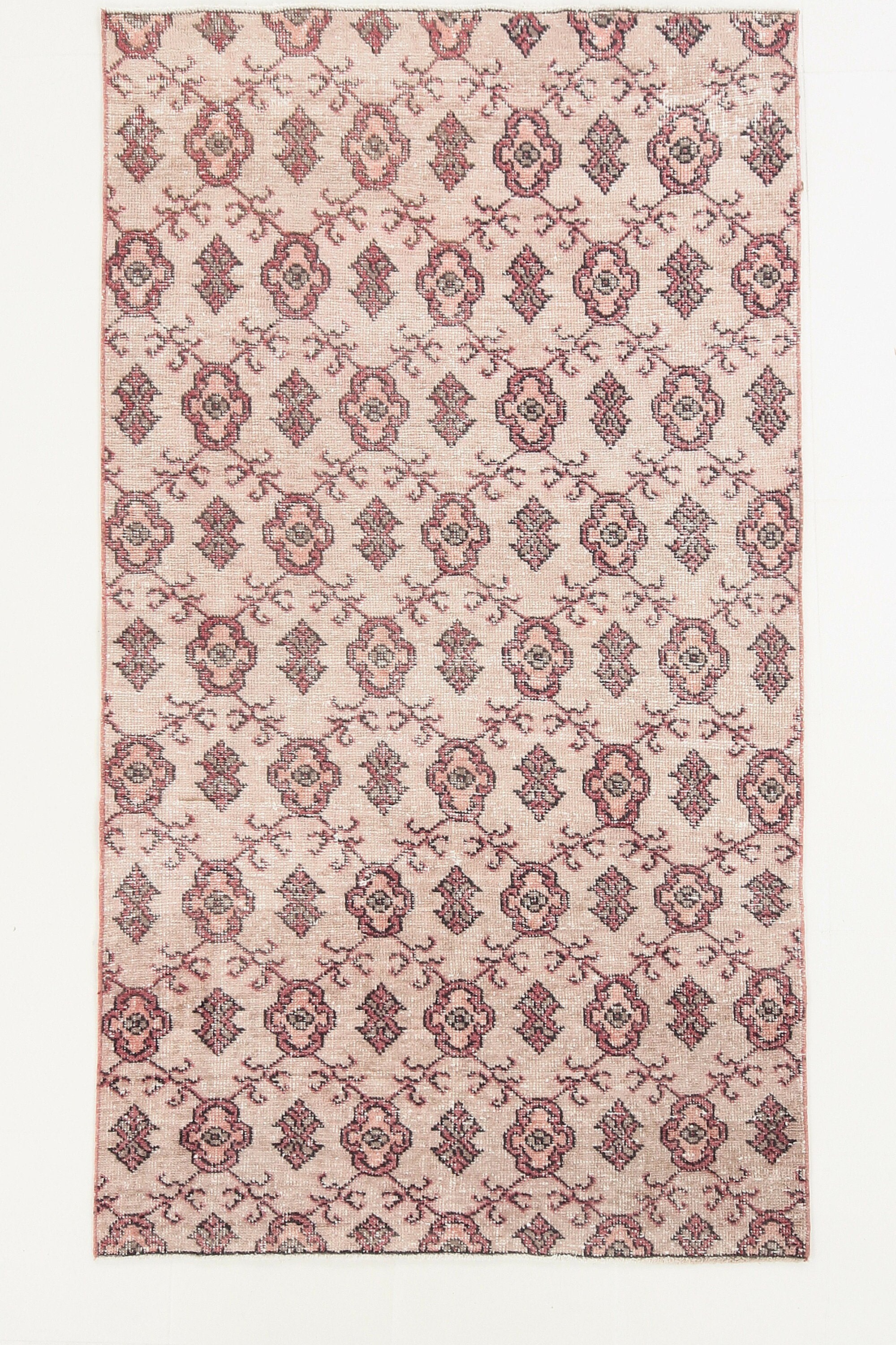 4' x 7' Vintage rug, Cotton Vintage rug, Dorm Vintage rug, Kids Vintage rug, Kitchen-Dining Vintage rug, Living Room Vintage rug, Office Vintage rug, Red Vintage rug, Retro Vintage rug, Southwestern Vintage rug, Vintage, Wool Vintage rug, Vintage rug