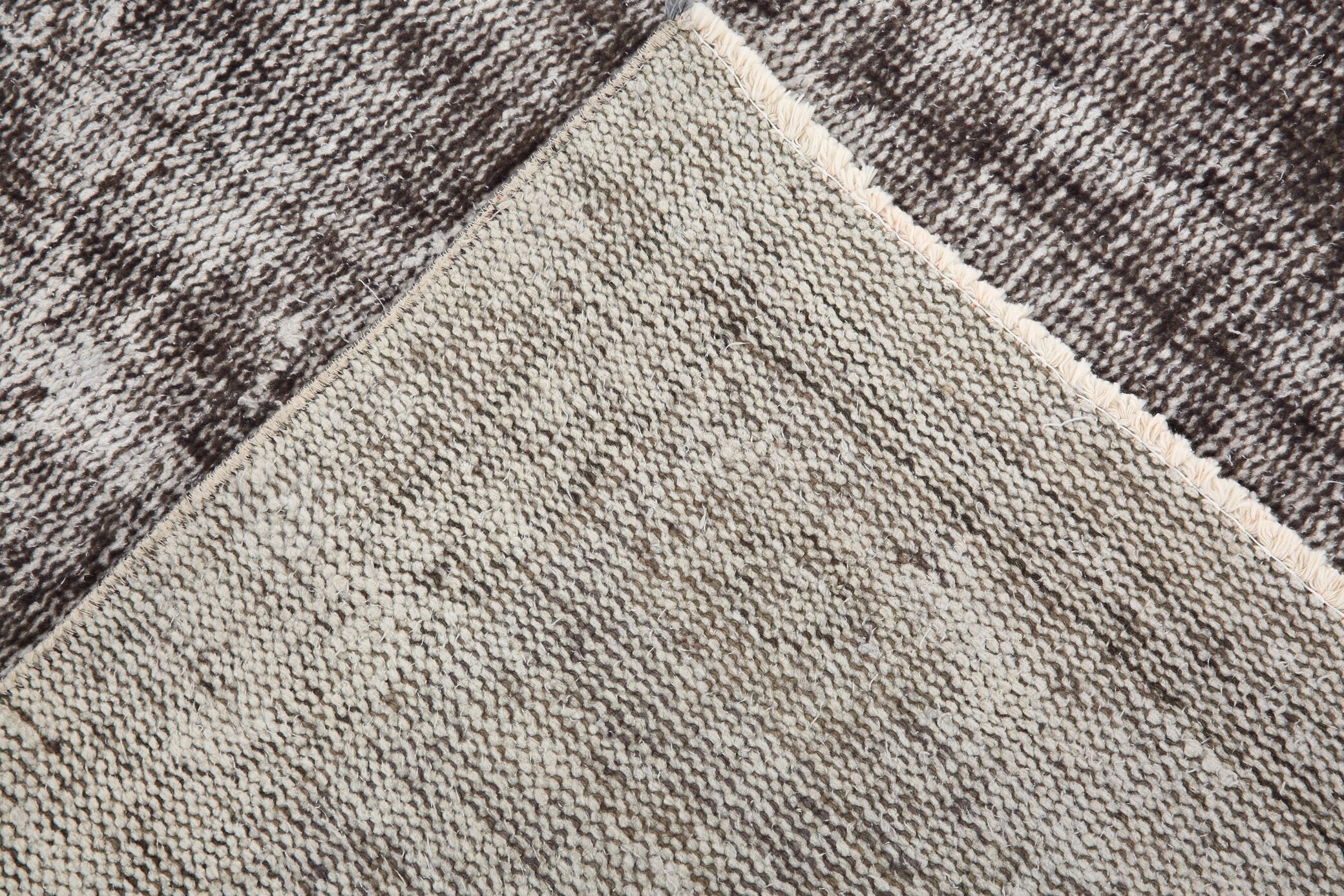 7' x 10' Black-Gray Turkish Vintage Rug  |  RugReform