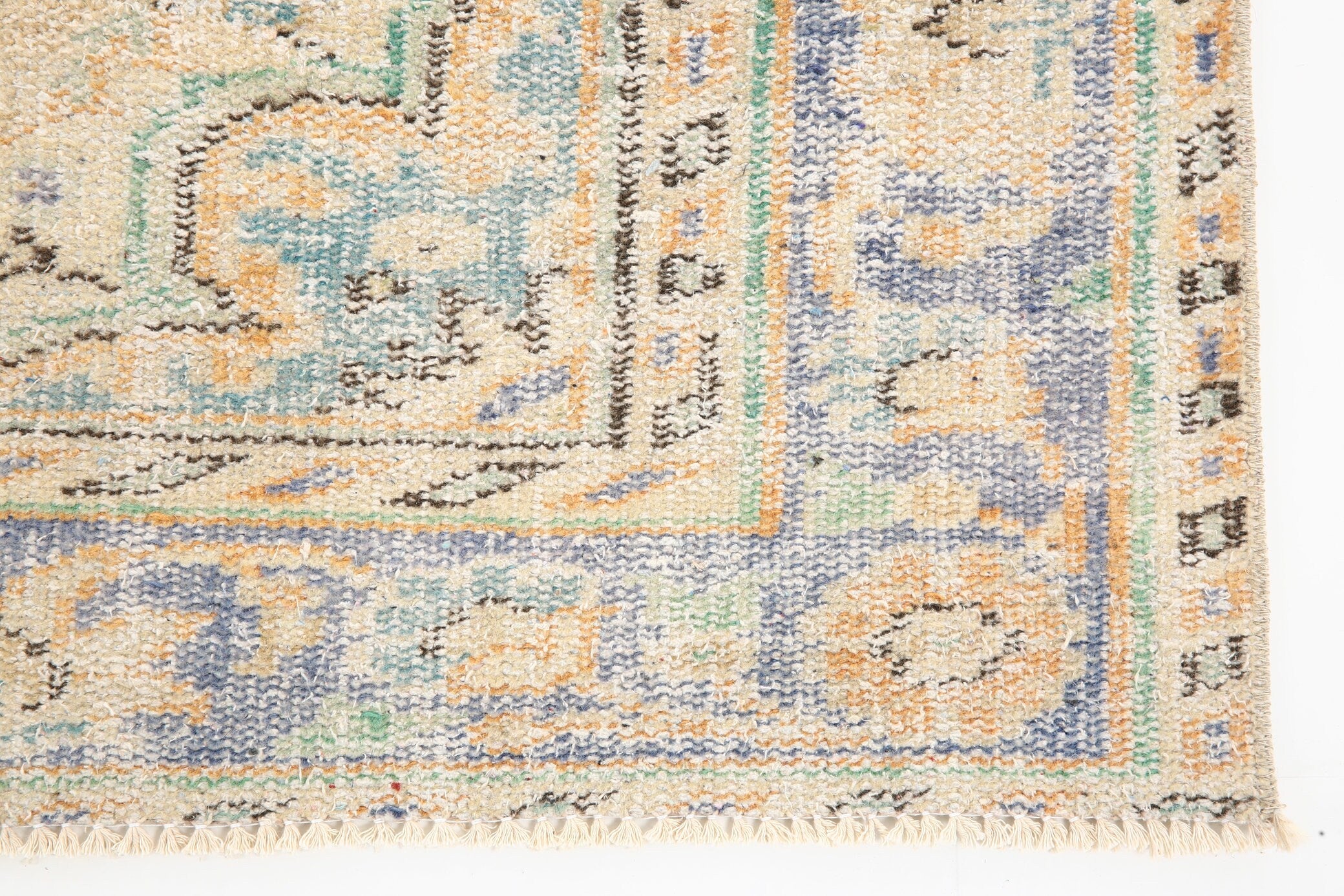 5' x 8' Yellow-Gold Turkish Vintage Rug  |  RugReform