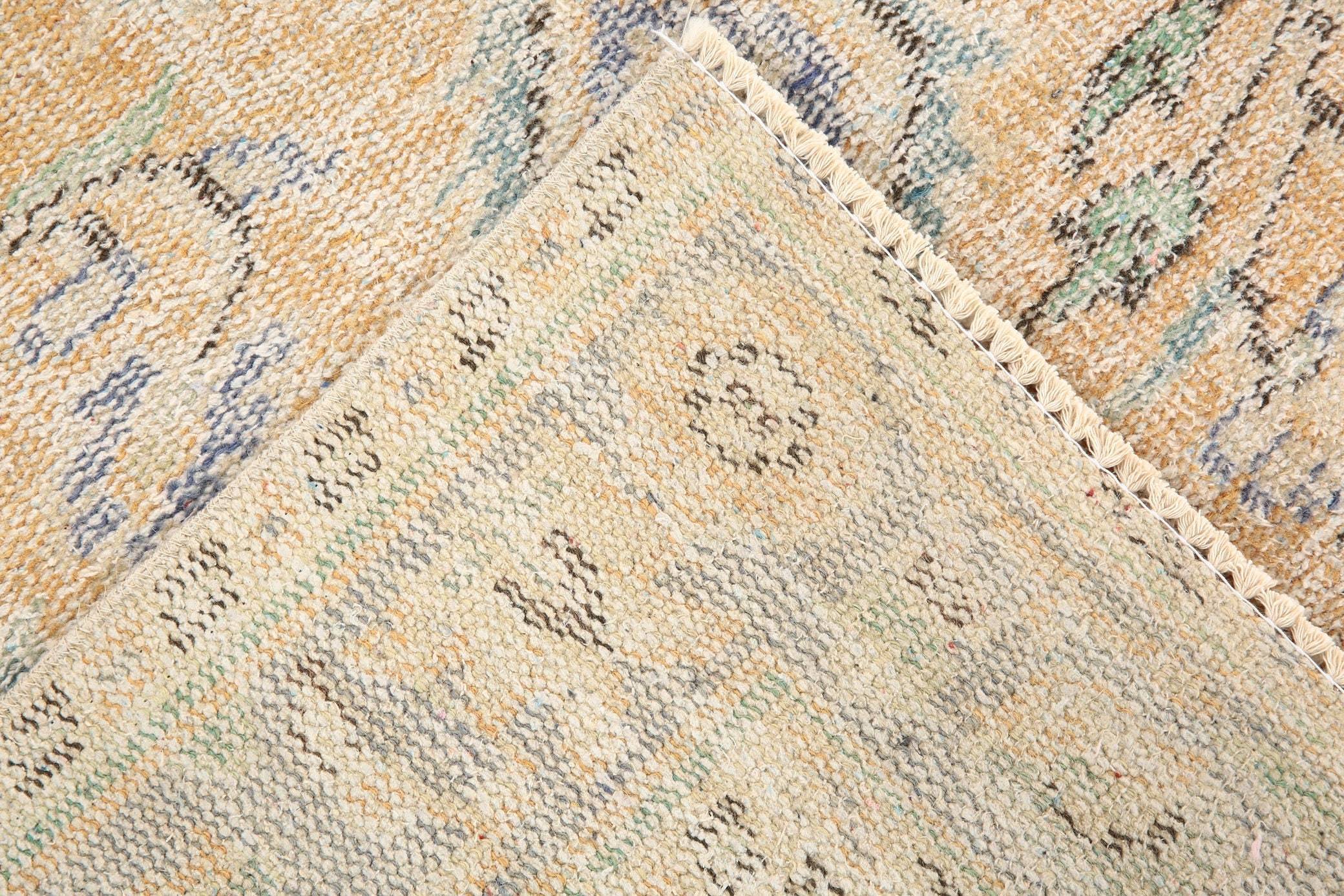 5' x 8' Yellow-Gold Turkish Vintage Rug  |  RugReform