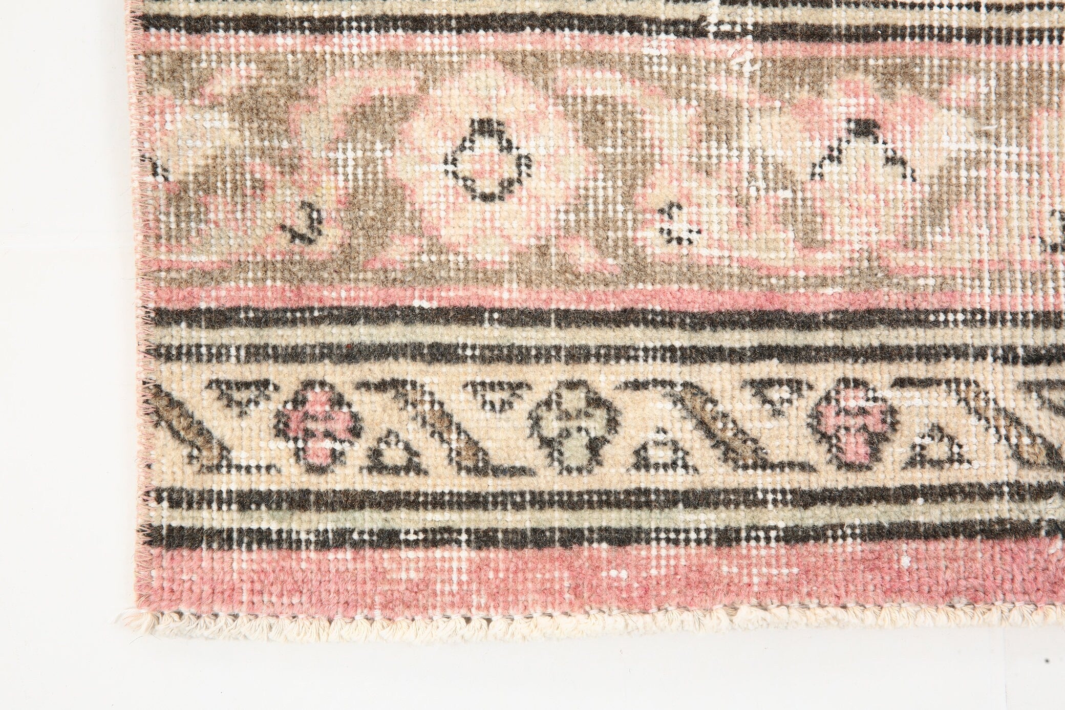 2' x 12' Vintage rug, Bedroom Vintage rug, Cotton Vintage rug, Entryway-Hallway Vintage rug, Kitchen-Dining Vintage rug, Living Room Vintage rug, Office Vintage rug, Pink Vintage rug, Retro Vintage rug, Southwestern Vintage rug, Vintage Runner, Wool Vintage rug, Vintage rug