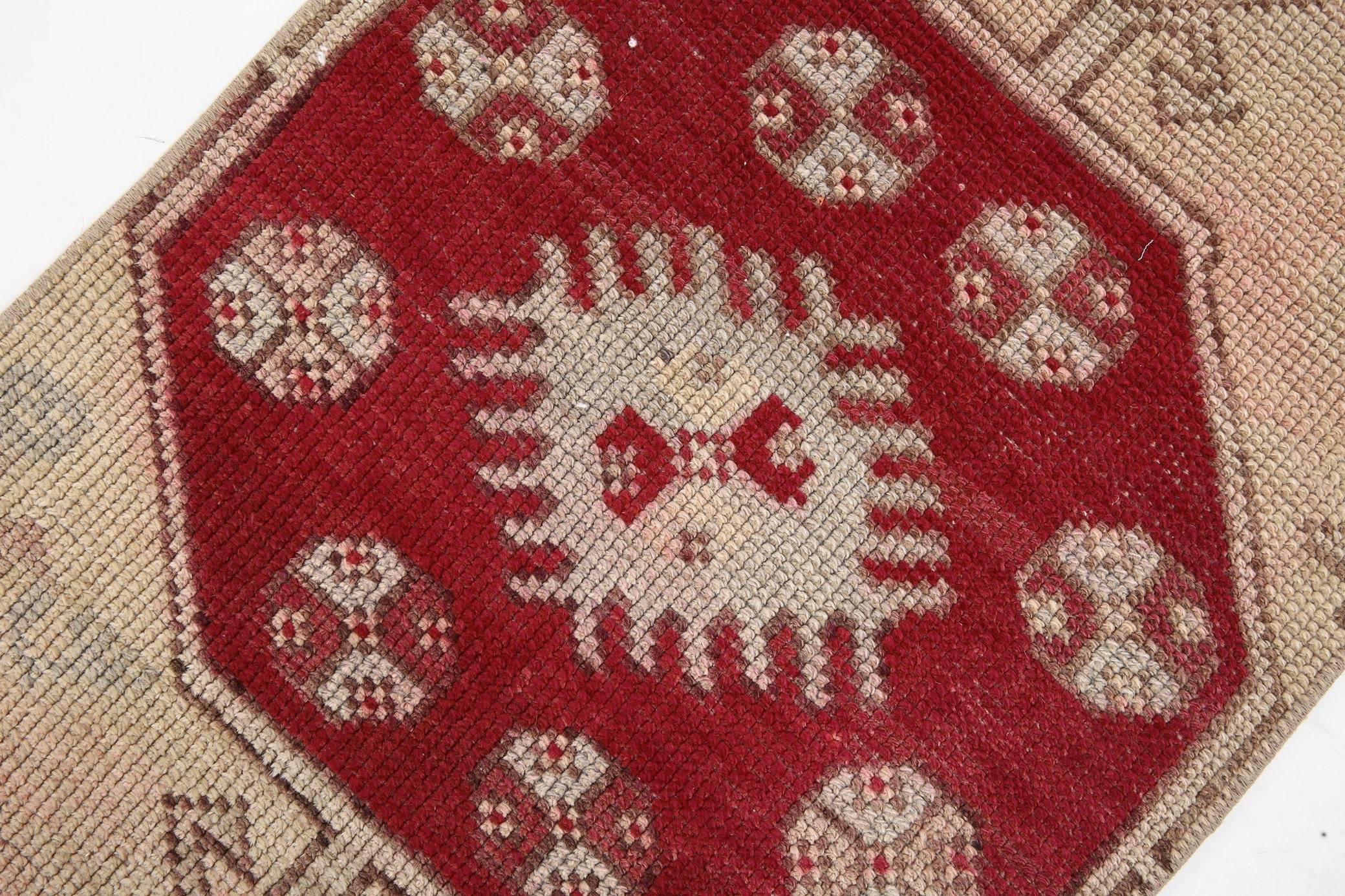 1' x 2' Vintage rug, Bathroom Vintage rug, Bedroom Vintage rug, Cotton Vintage rug, Dorm Vintage rug, Office Vintage rug, Patio-Outdoor Vintage rug, Red Vintage rug, Retro Vintage rug, Southwestern Vintage rug, Vintage Runner, Wool Vintage rug, Vintage rug