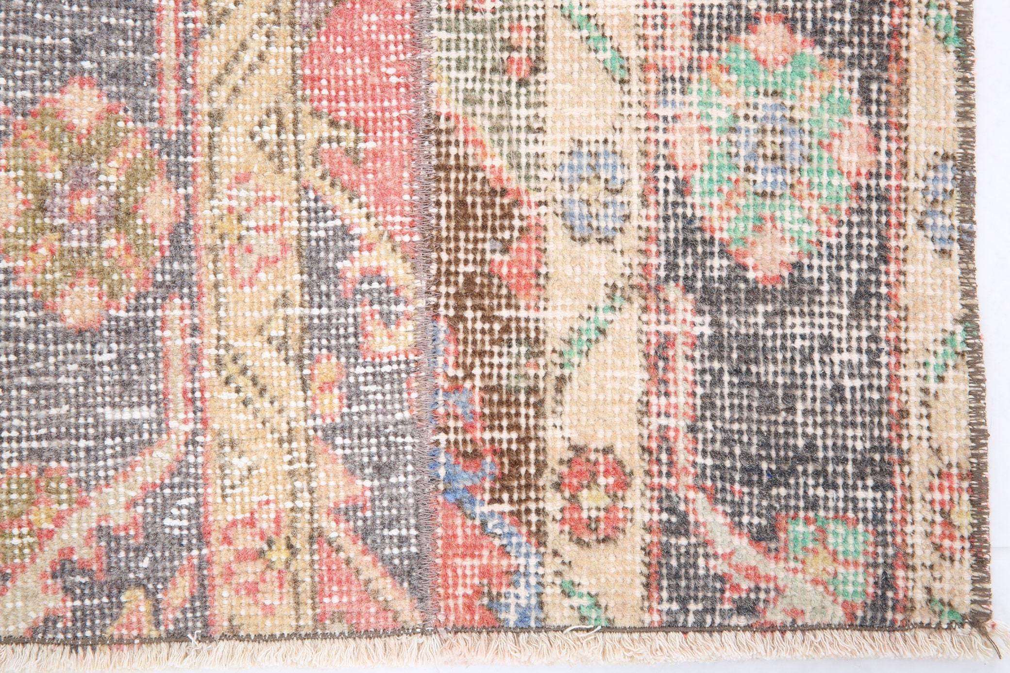 2' x 11' Vintage rug, Blue Vintage rug, Cotton Vintage rug, Distressed Vintage rug, Dorm Vintage rug, Entryway-Hallway Vintage rug, Kitchen-Dining Vintage rug, Living Room Vintage rug, Office Vintage rug, Patchwork Vintage rug, Vintage Runner, Wool Vintage rug, Vintage rug