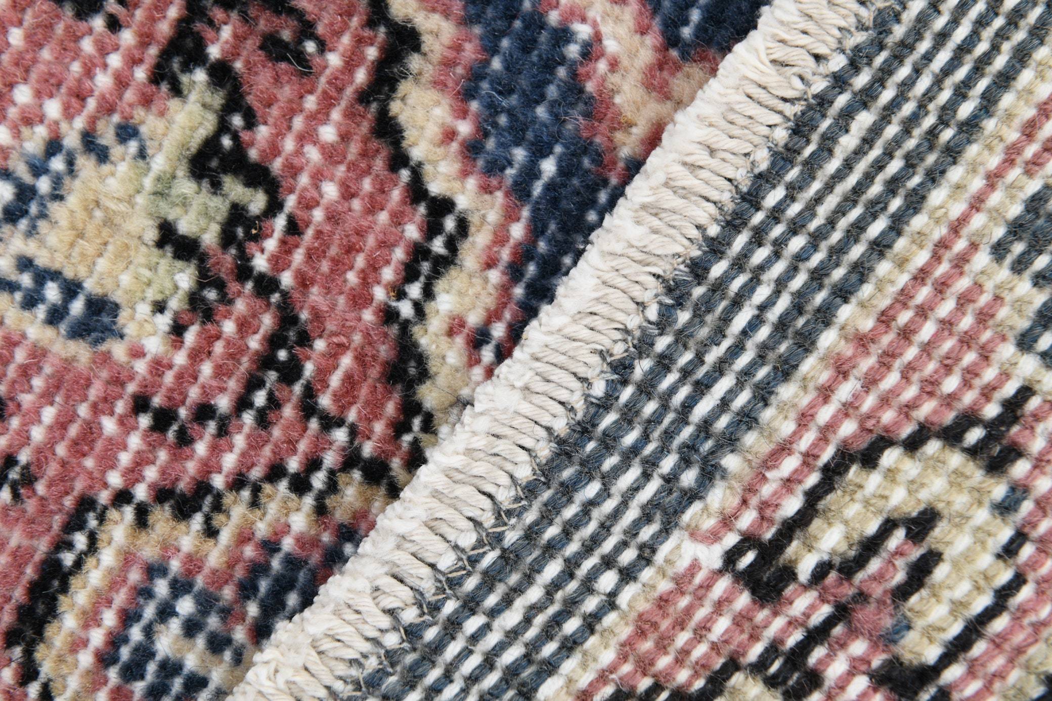 2' x 7' Blue Turkish Vintage Runner Rug  |  RugReform