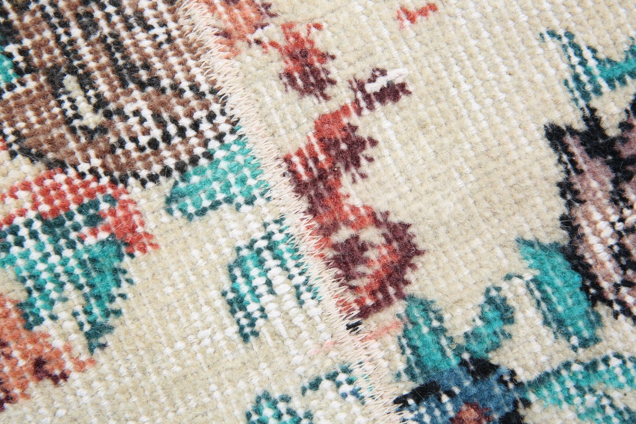 2' x 9' Blue Turkish Vintage Runner Rug  |  RugReform