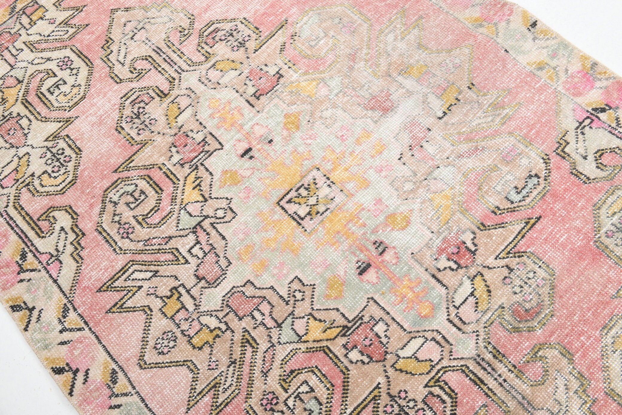 4' x 6' Pink Turkish Vintage Rug  |  RugReform
