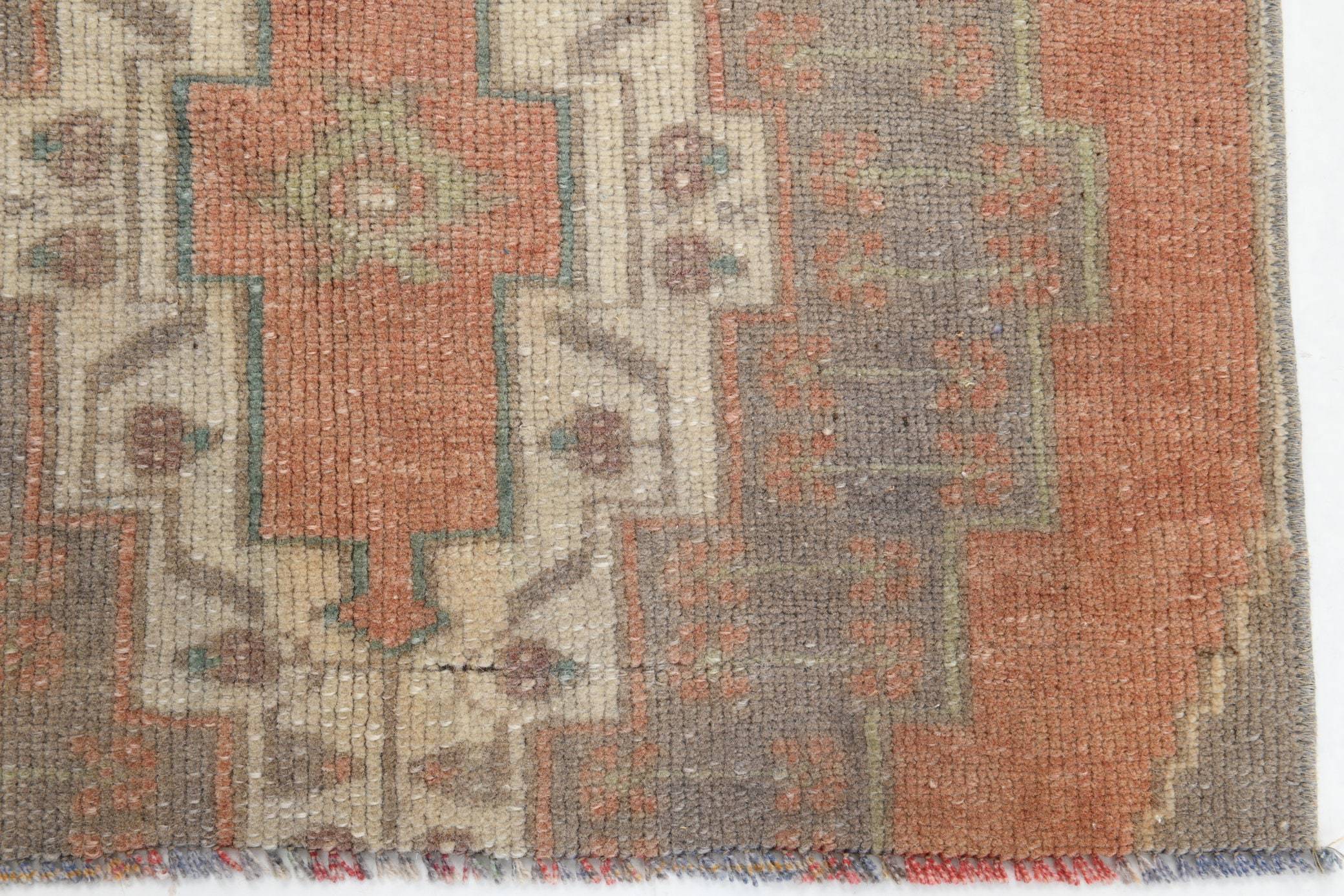 2' x 3' Multi Color Turkish Vintage Runner Rug  |  RugReform