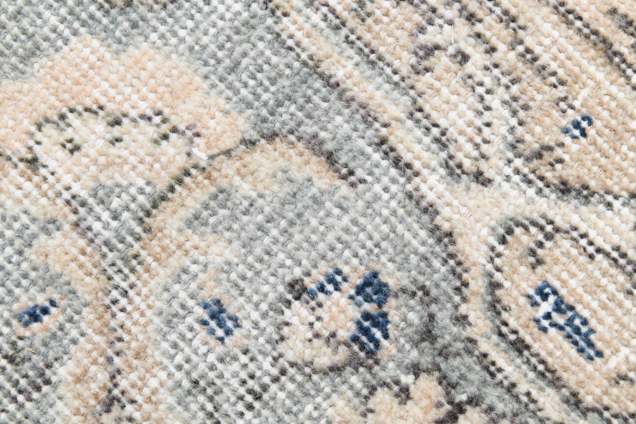2' x 3' Blue Turkish Vintage Runner Rug  |  RugReform