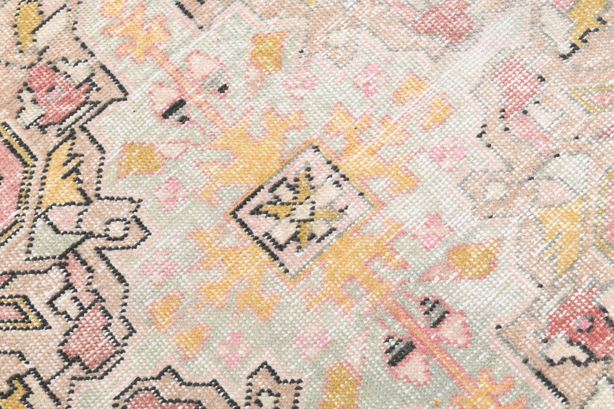 4' x 6' Pink Turkish Vintage Rug  |  RugReform