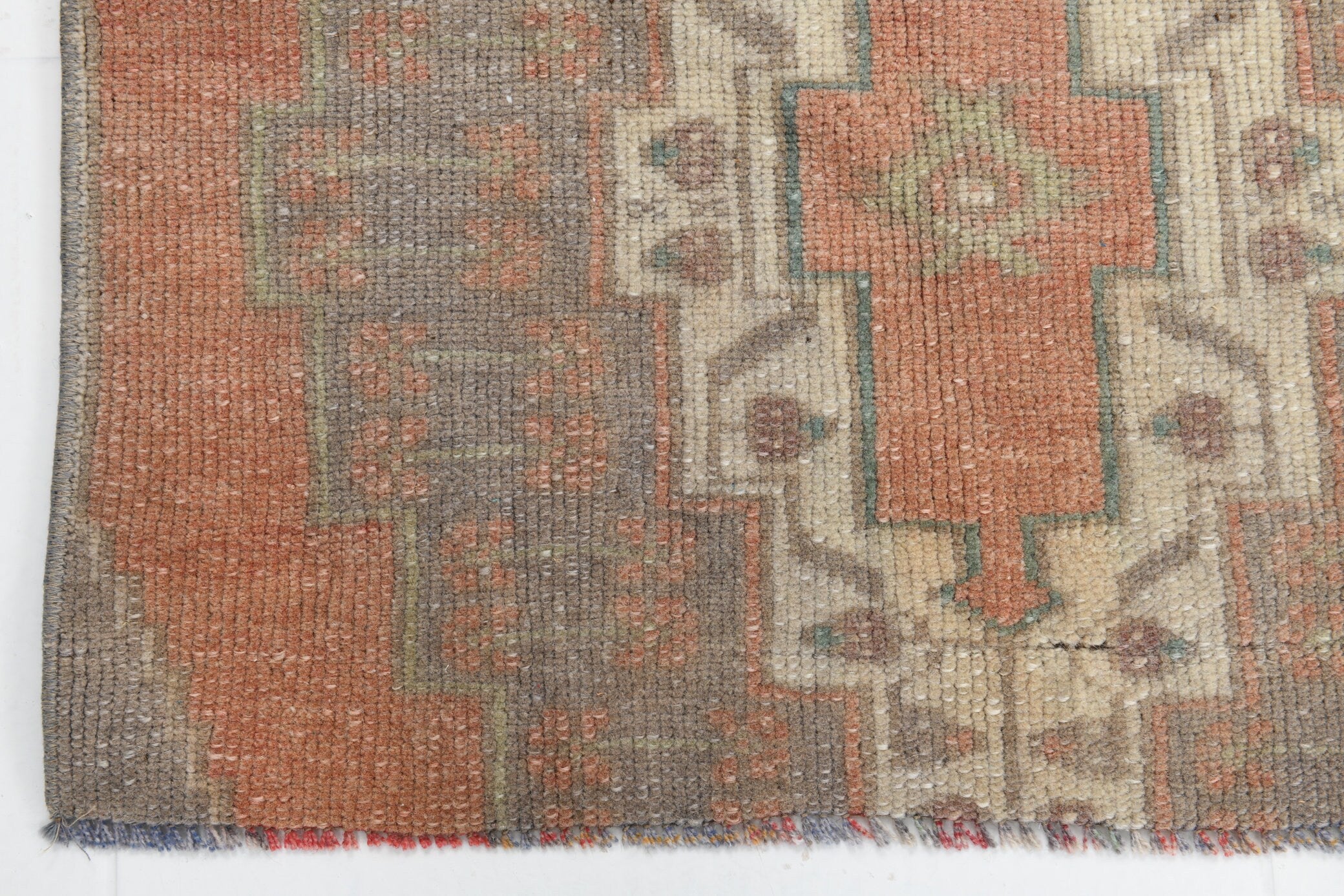 2' x 3' Multi Color Turkish Vintage Runner Rug  |  RugReform