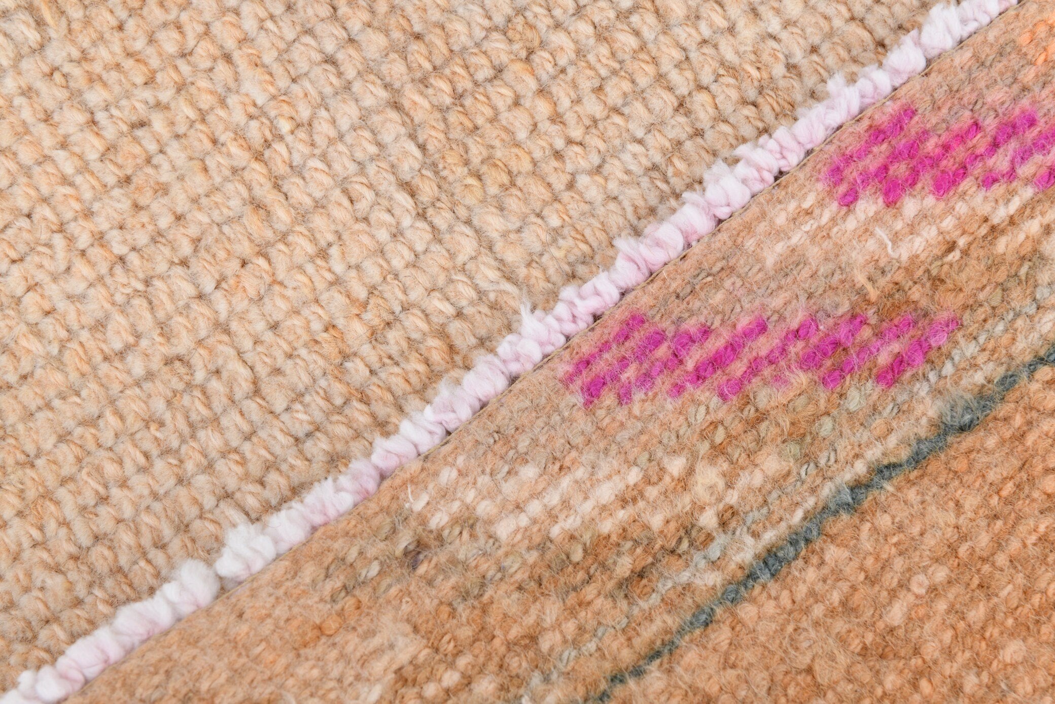 2' x 11' Vintage rug, Cotton Vintage rug, Distressed Vintage rug, Dorm Vintage rug, Entryway-Hallway Vintage rug, Kitchen-Dining Vintage rug, Living Room Vintage rug, Office Vintage rug, Oriental Vintage rug, Pink Vintage rug, Vintage Herki, Wool Vintage rug, Vintage rug
